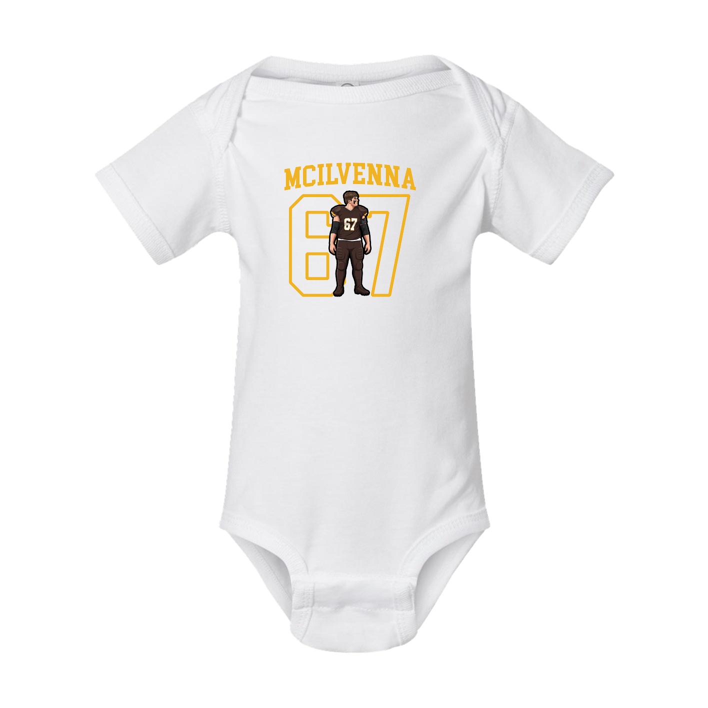 Baby Onesie — Shirsey in White