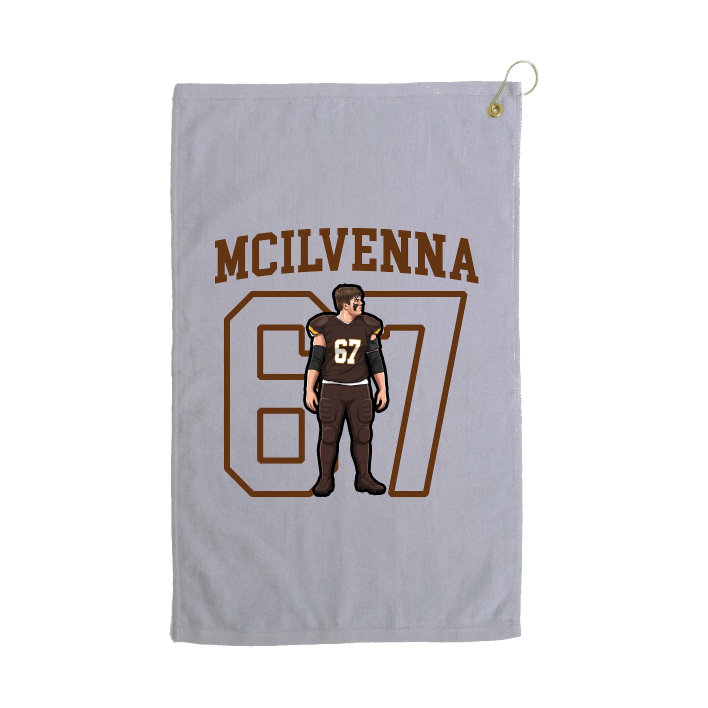 Golf Towel — Shirsey in Grey