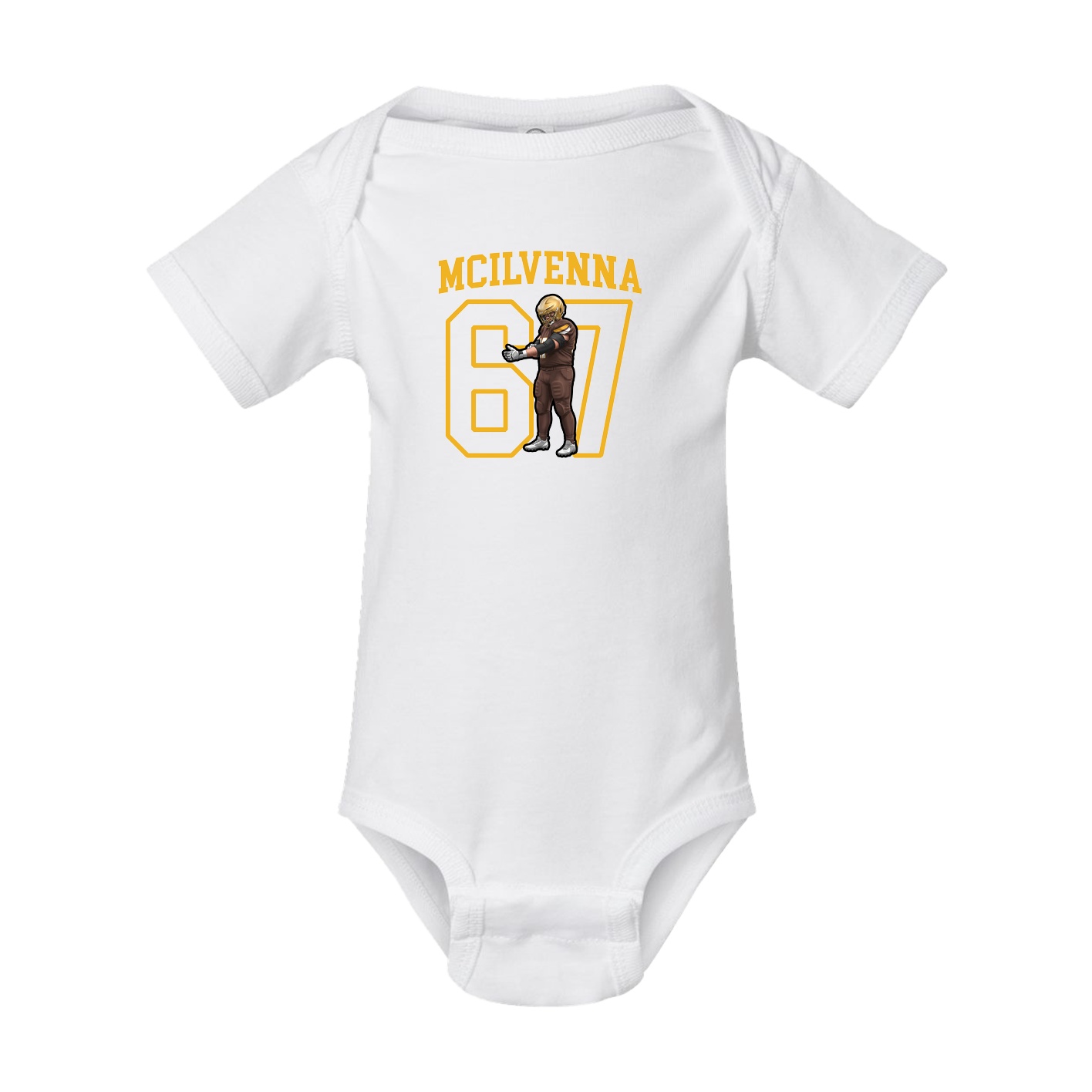 Baby Onesie — Shirsey in White
