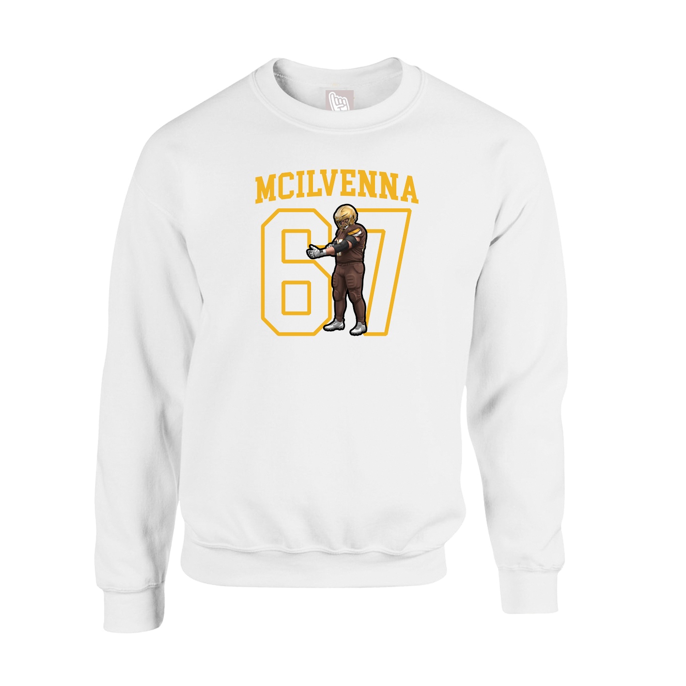 Fleece Crew — Shirsey in White