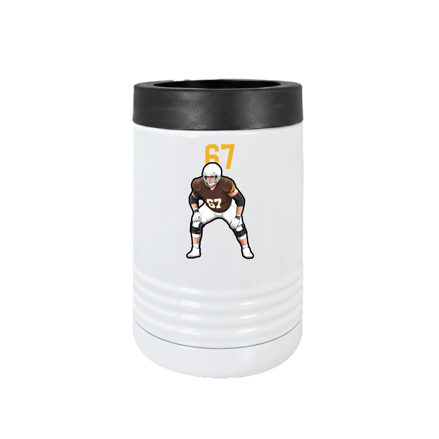 Beverage Holder — Number Top in White
