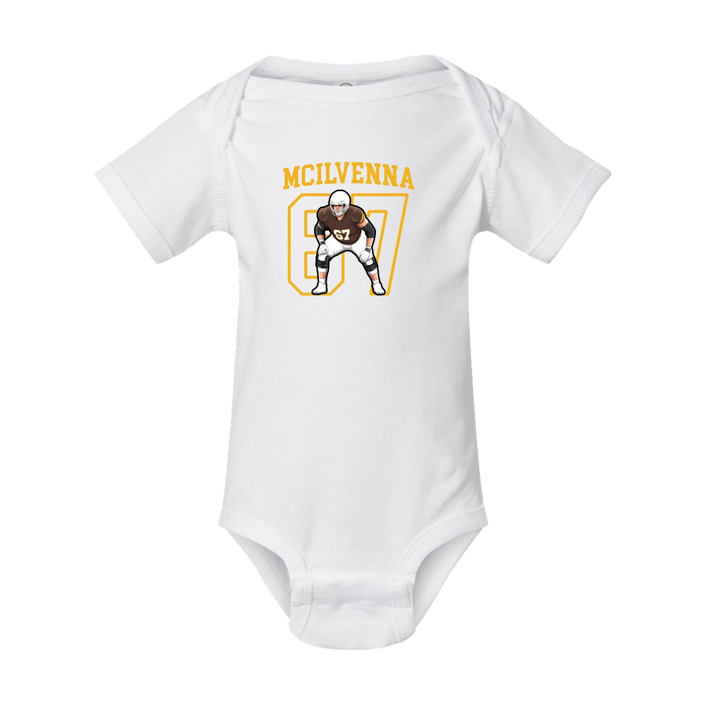 Baby Onesie — Shirsey in White