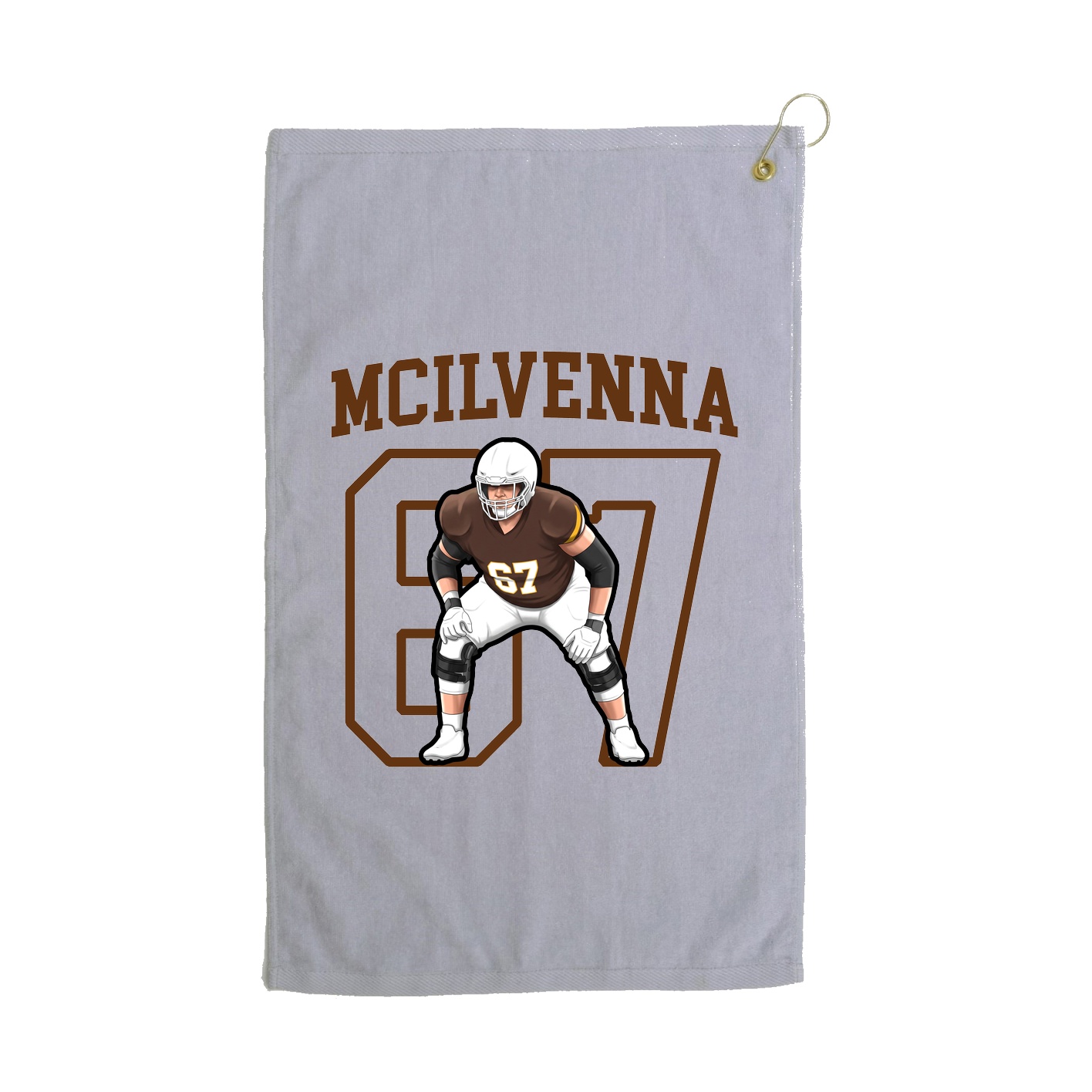 Golf Towel — Shirsey in Grey