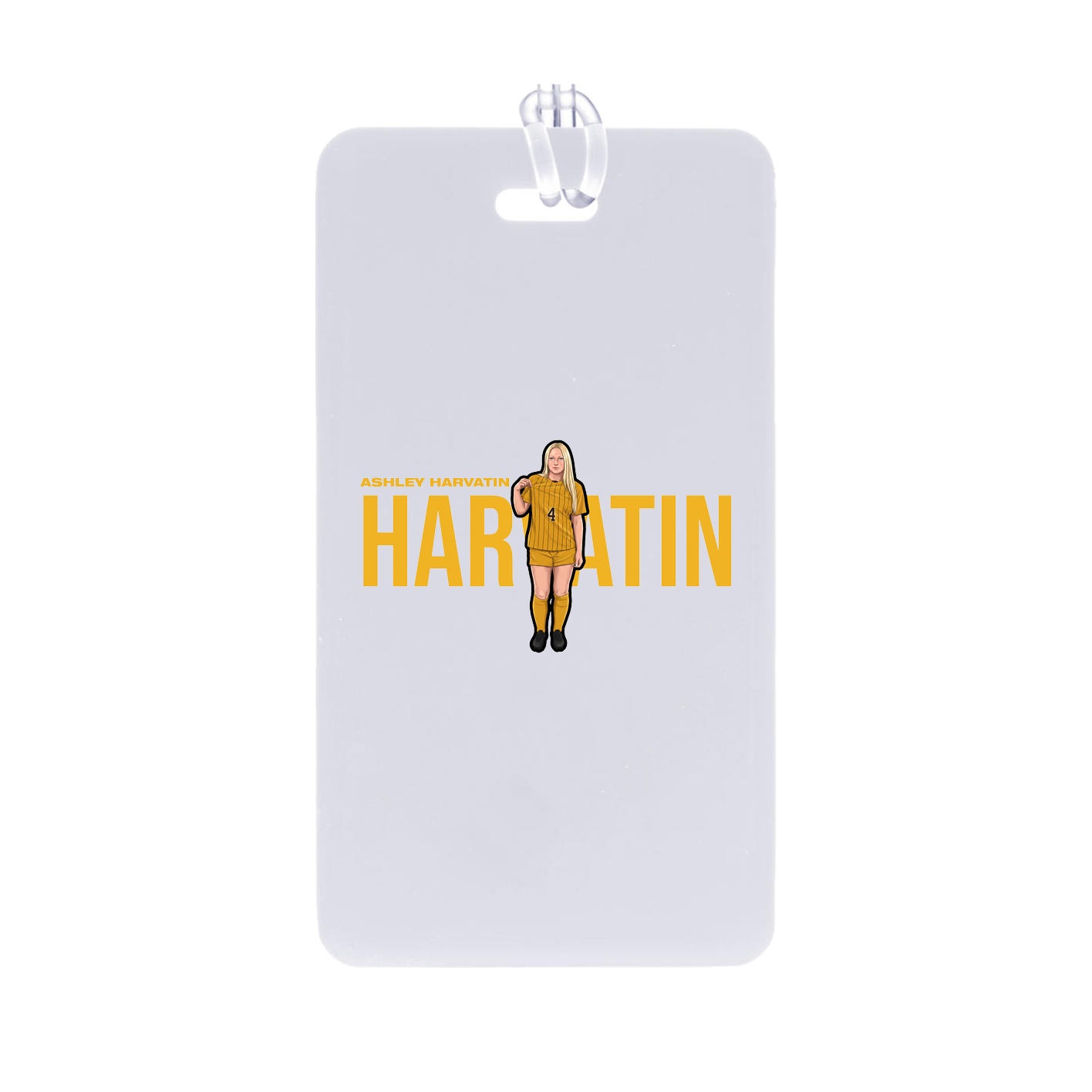 Bag Tag — Player Name in Classic