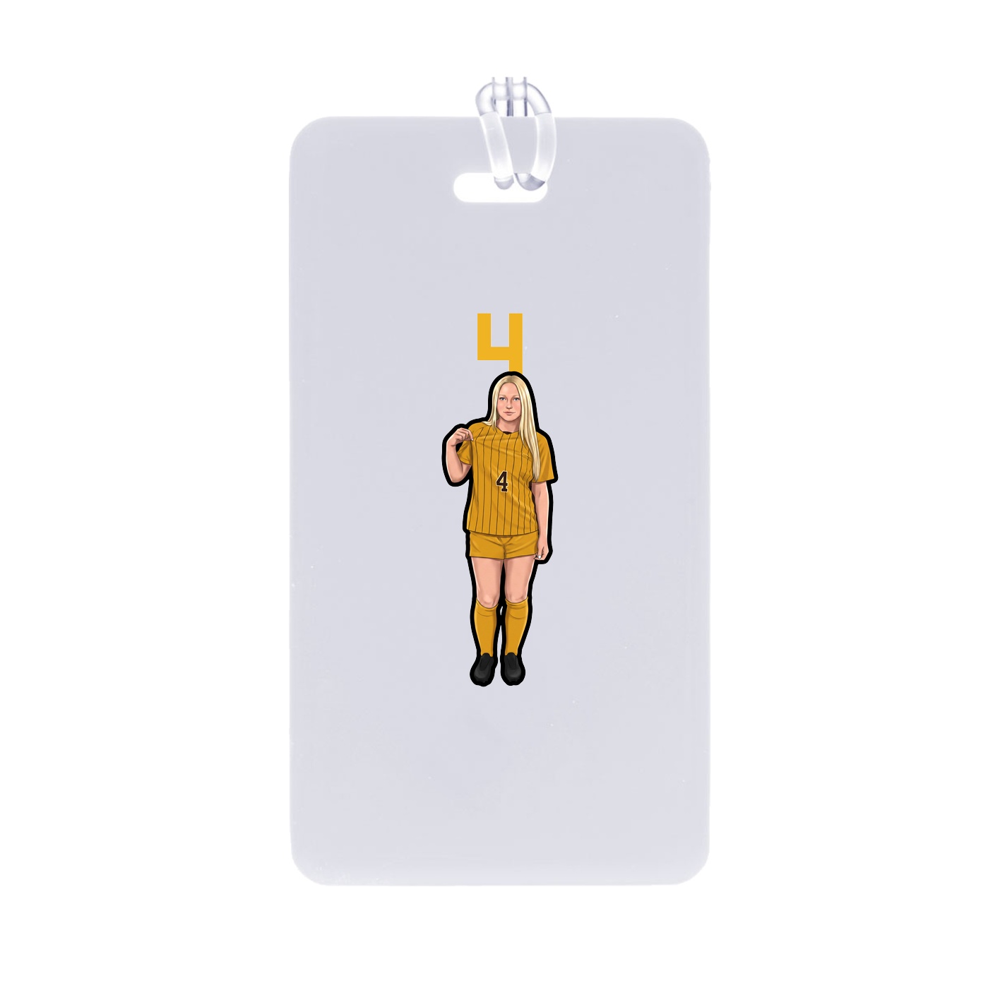 Bag Tag — Number Top in Classic
