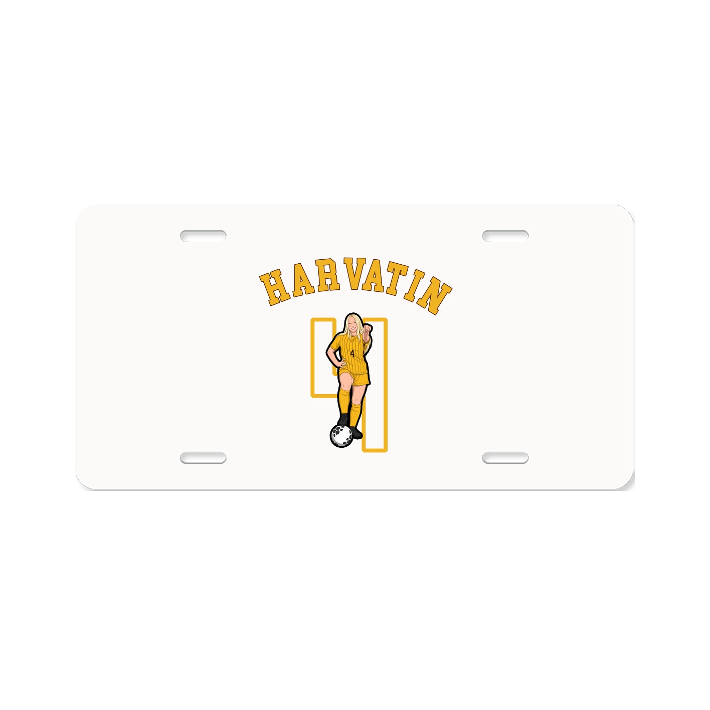 License Plate — Shirsey Arch in Classic
