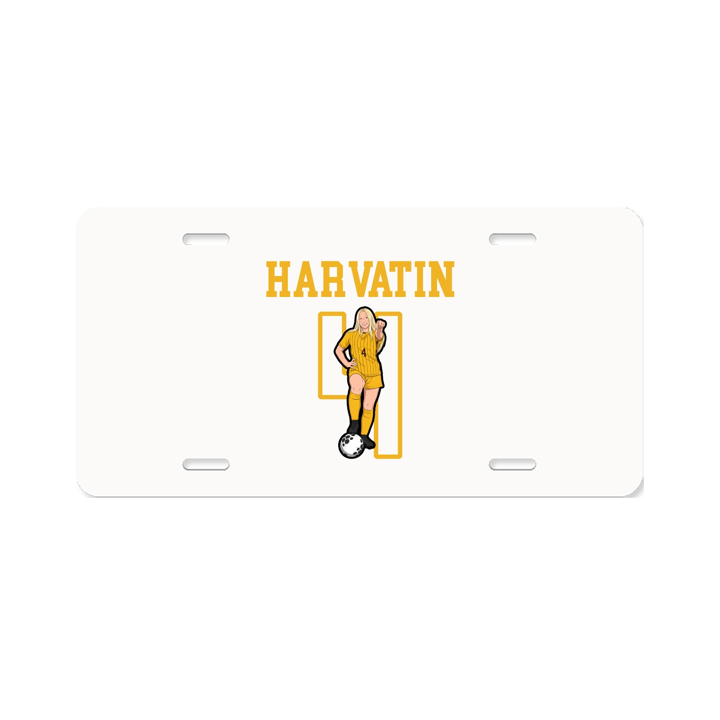 License Plate — Shirsey in Classic