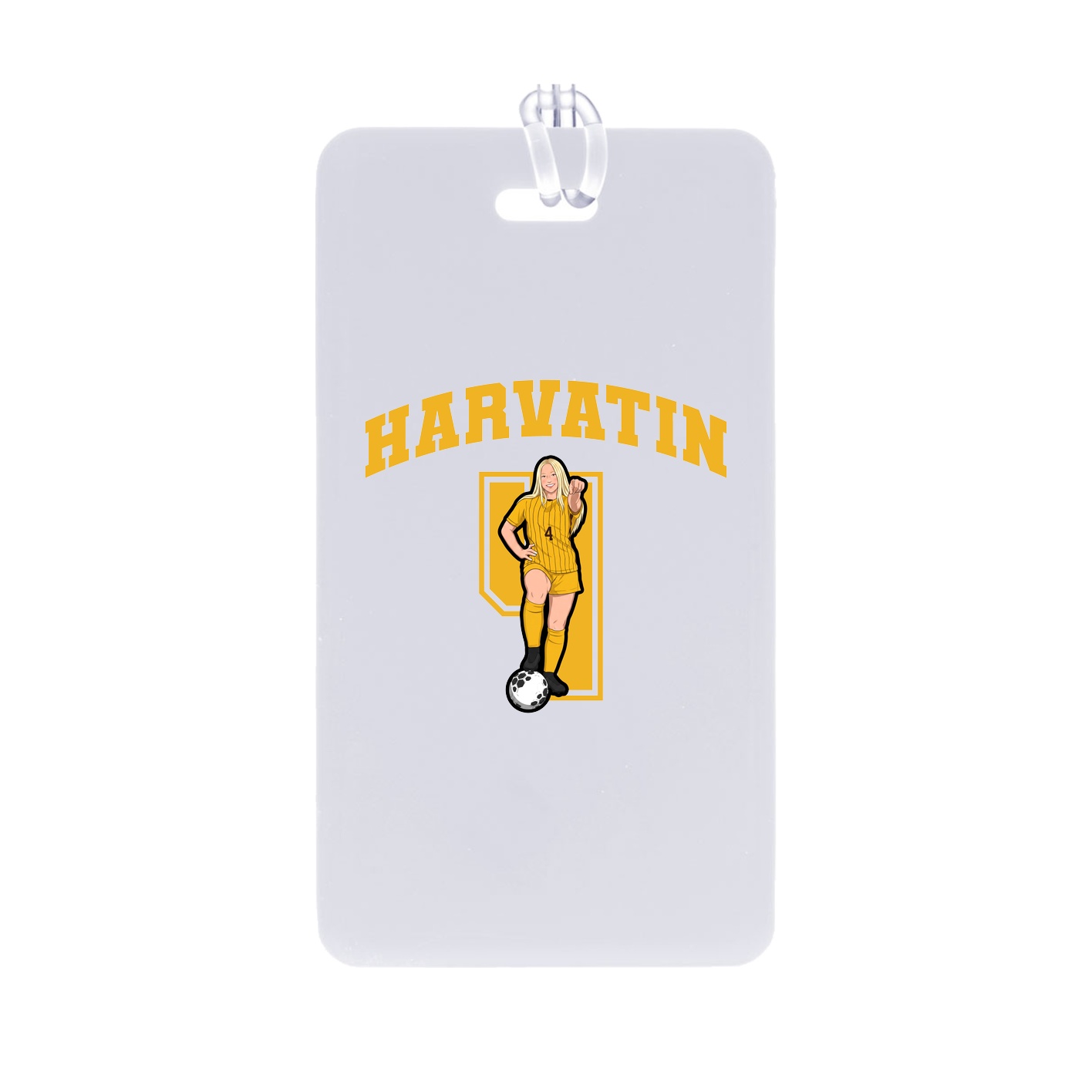 Bag Tag — Number in Classic