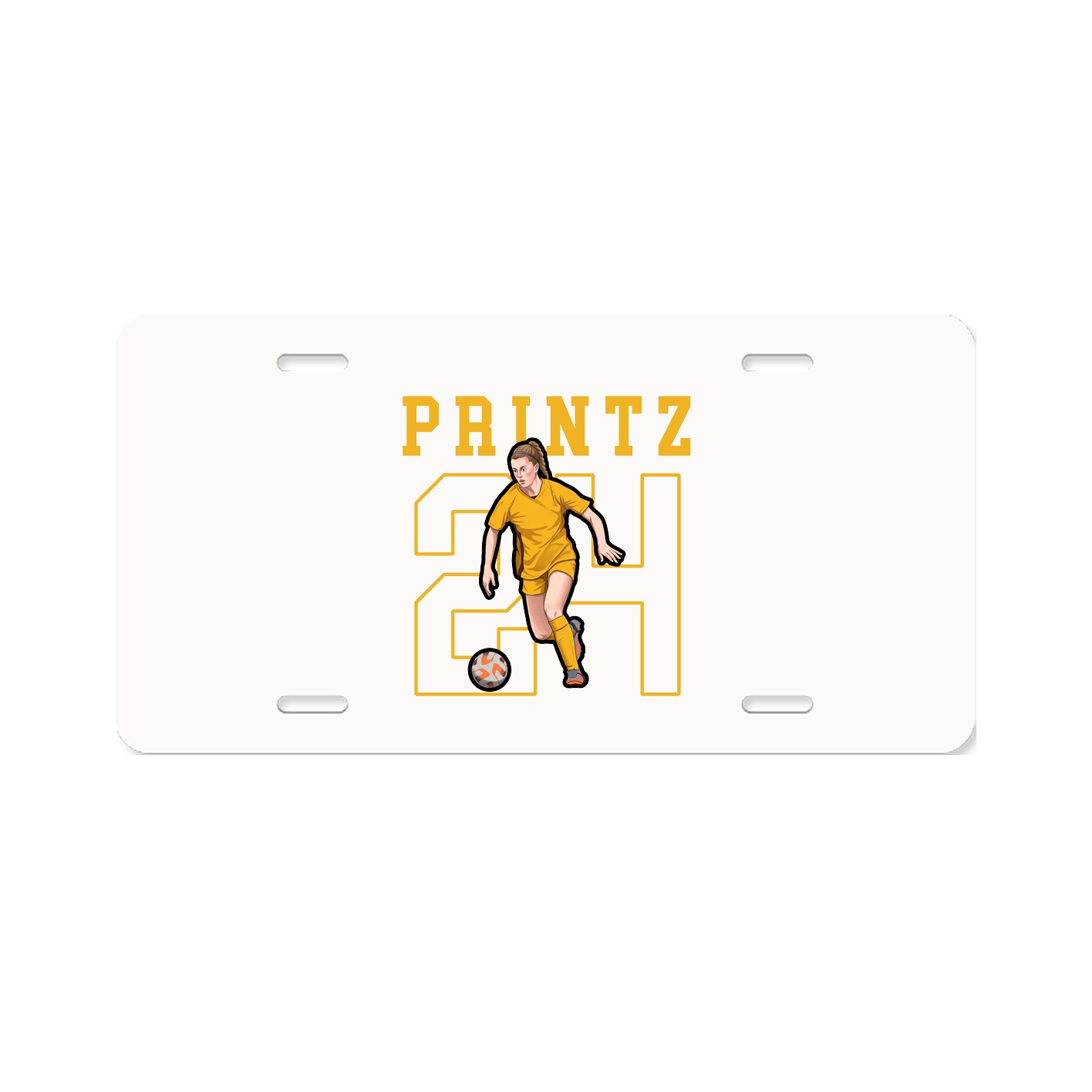 License Plate — Shirsey in Classic