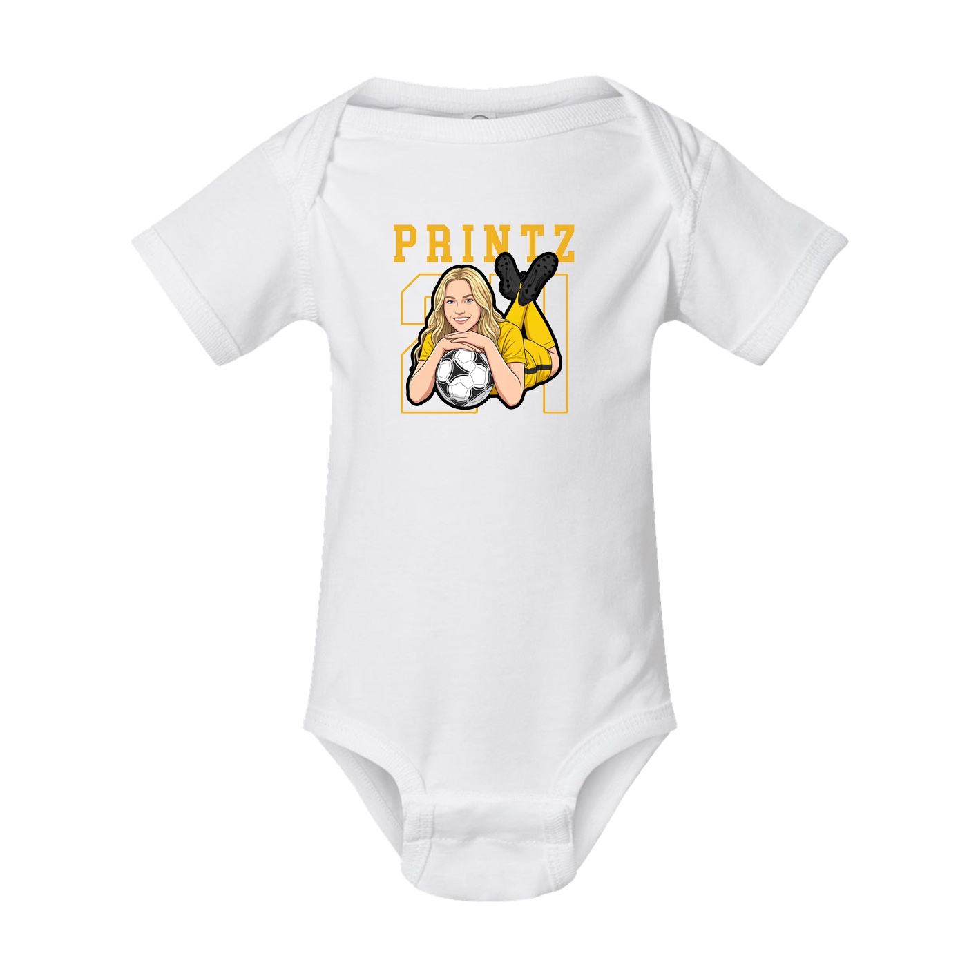 Baby Onesie — Shirsey in White