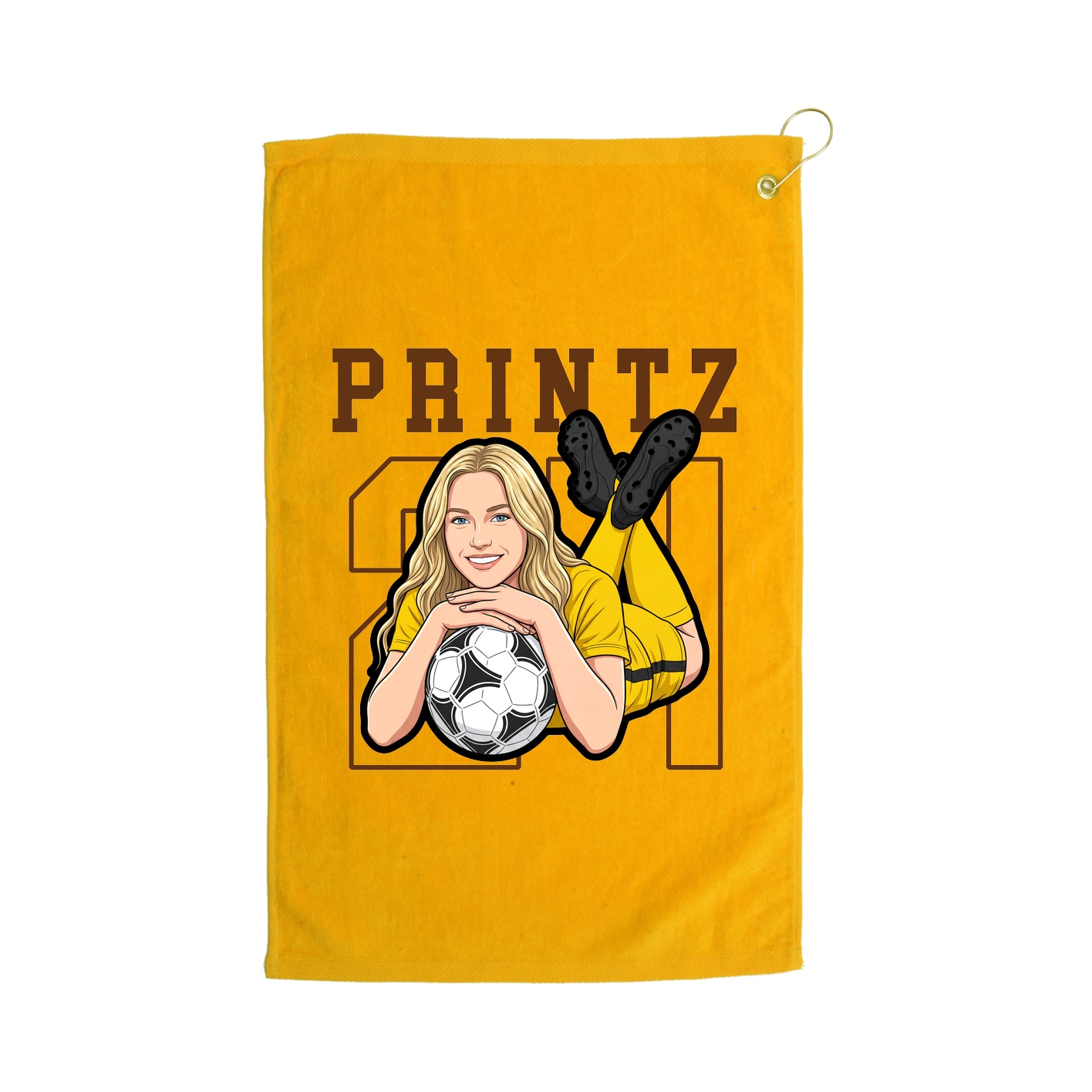 Golf Towel — Shirsey in Gold