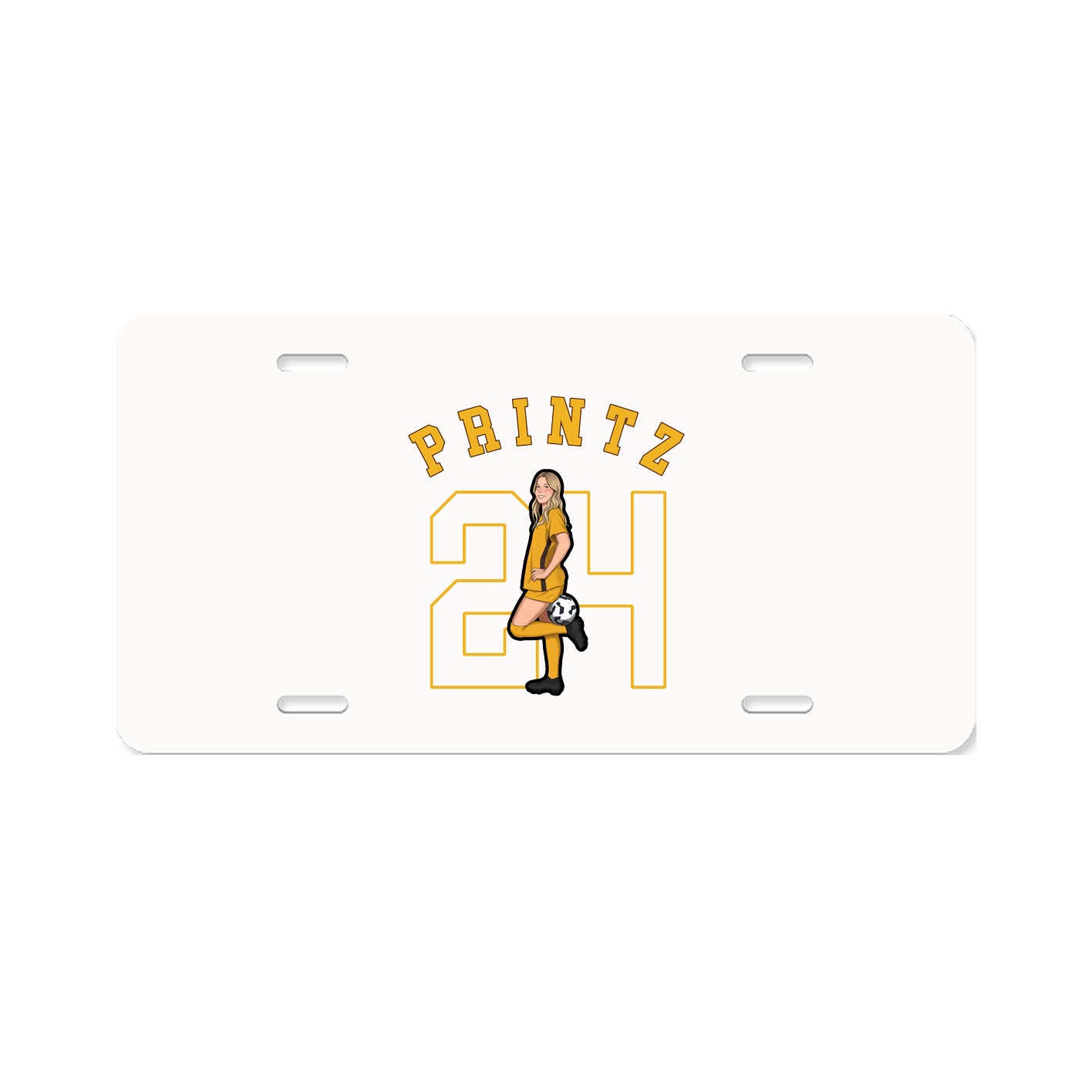 License Plate — Shirsey Arch in Classic
