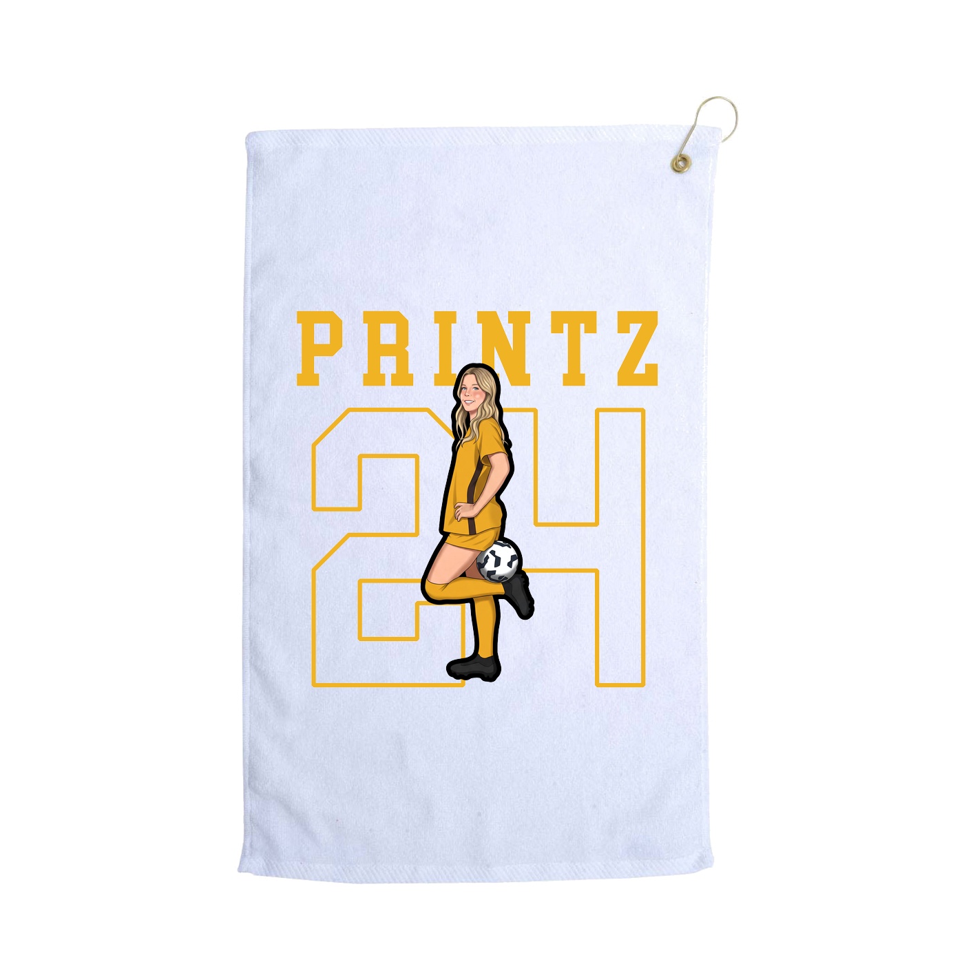 Terry Velour Golf Towel