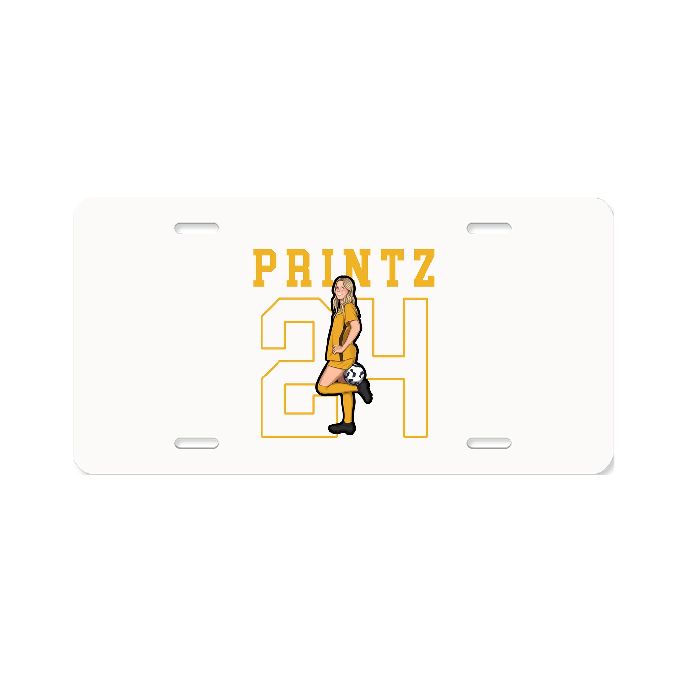 License Plate — Shirsey in Classic