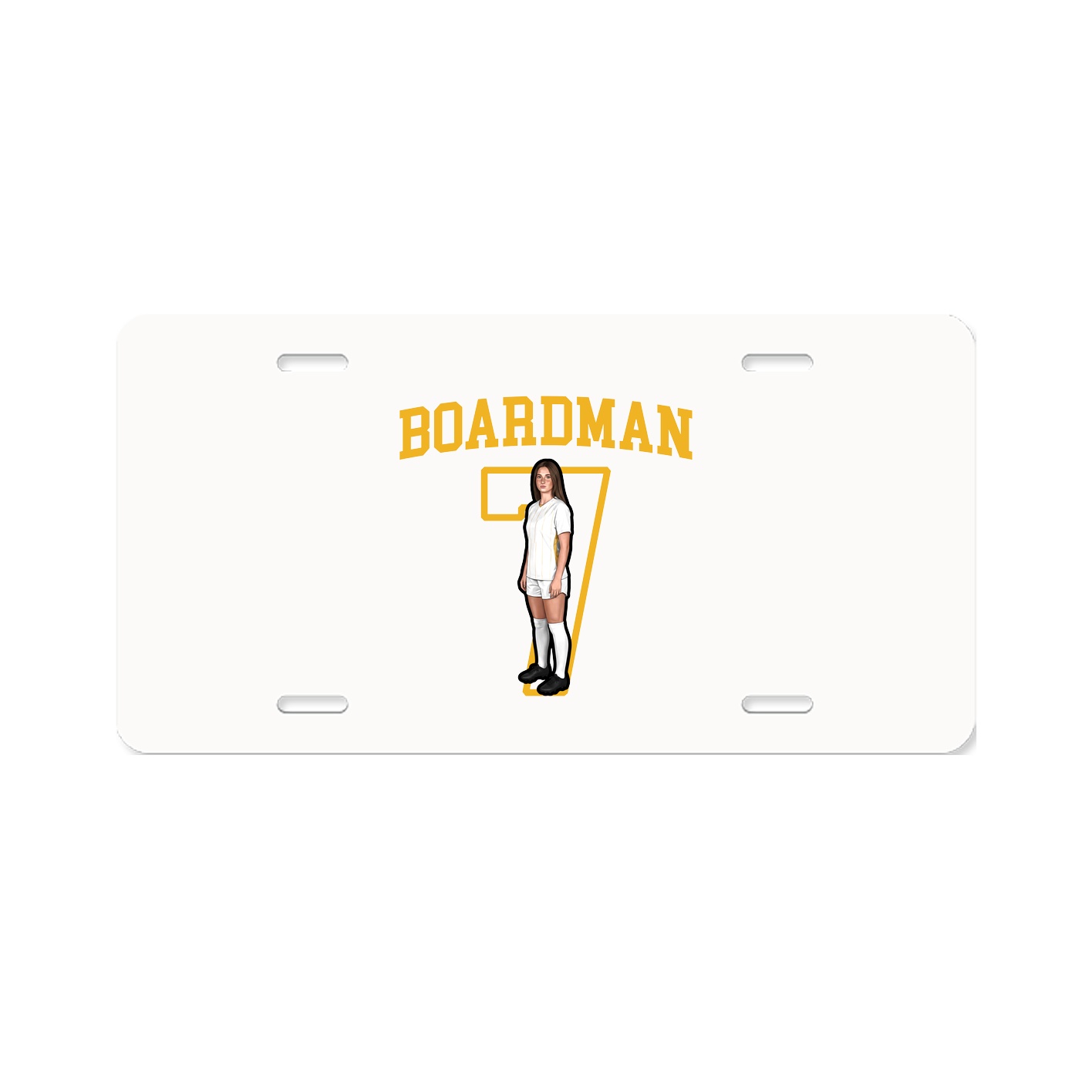 License Plate — Shirsey in Classic