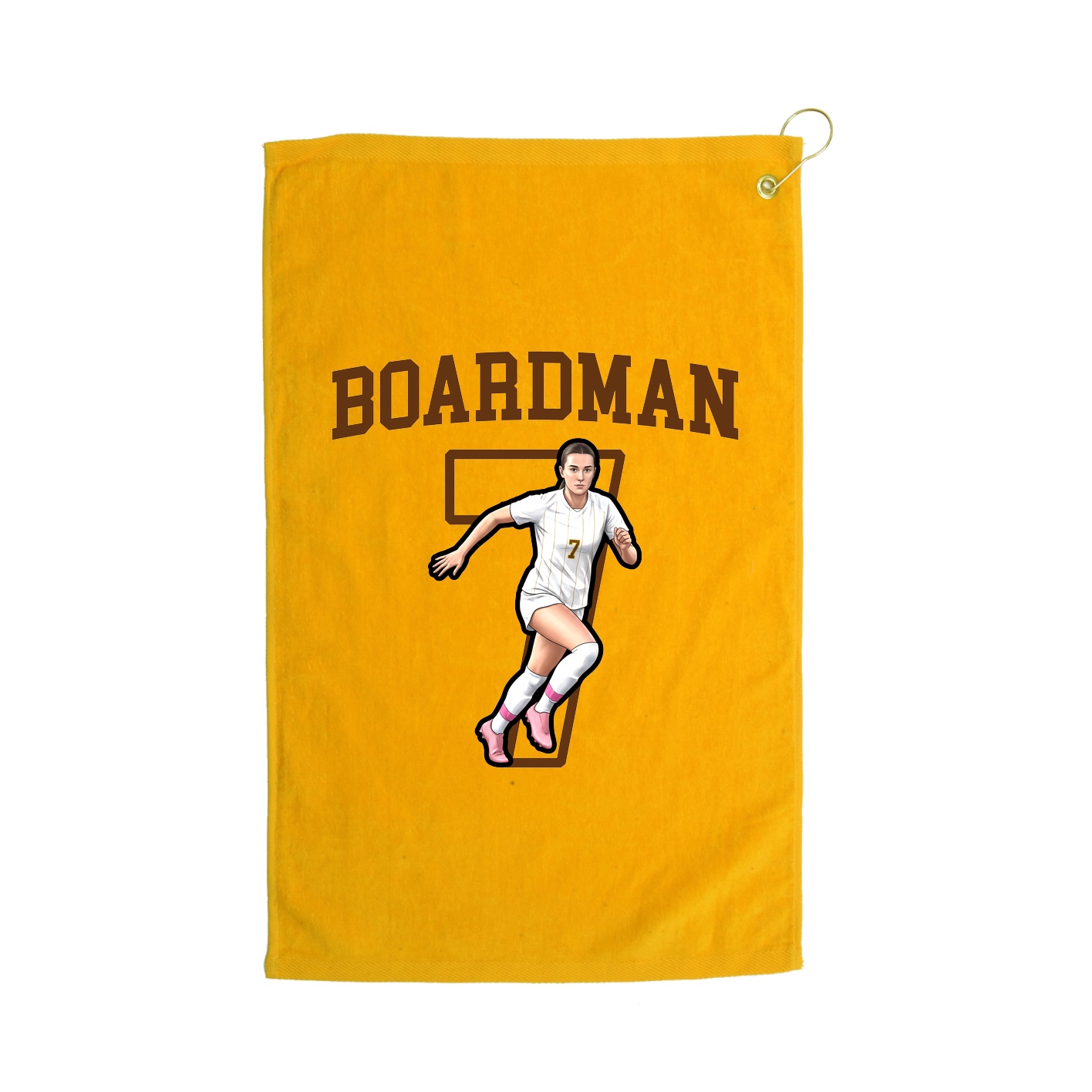 Golf Towel — Shirsey in Gold
