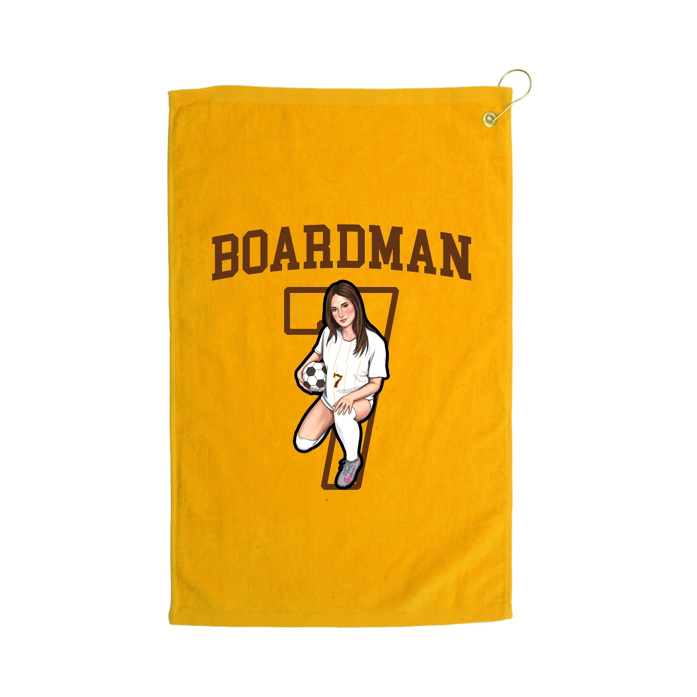 Golf Towel — Shirsey in Gold