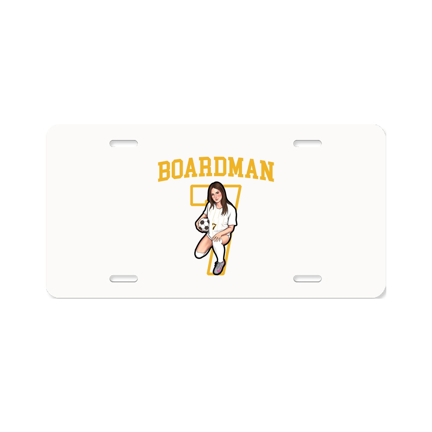 License Plate — Shirsey in Classic