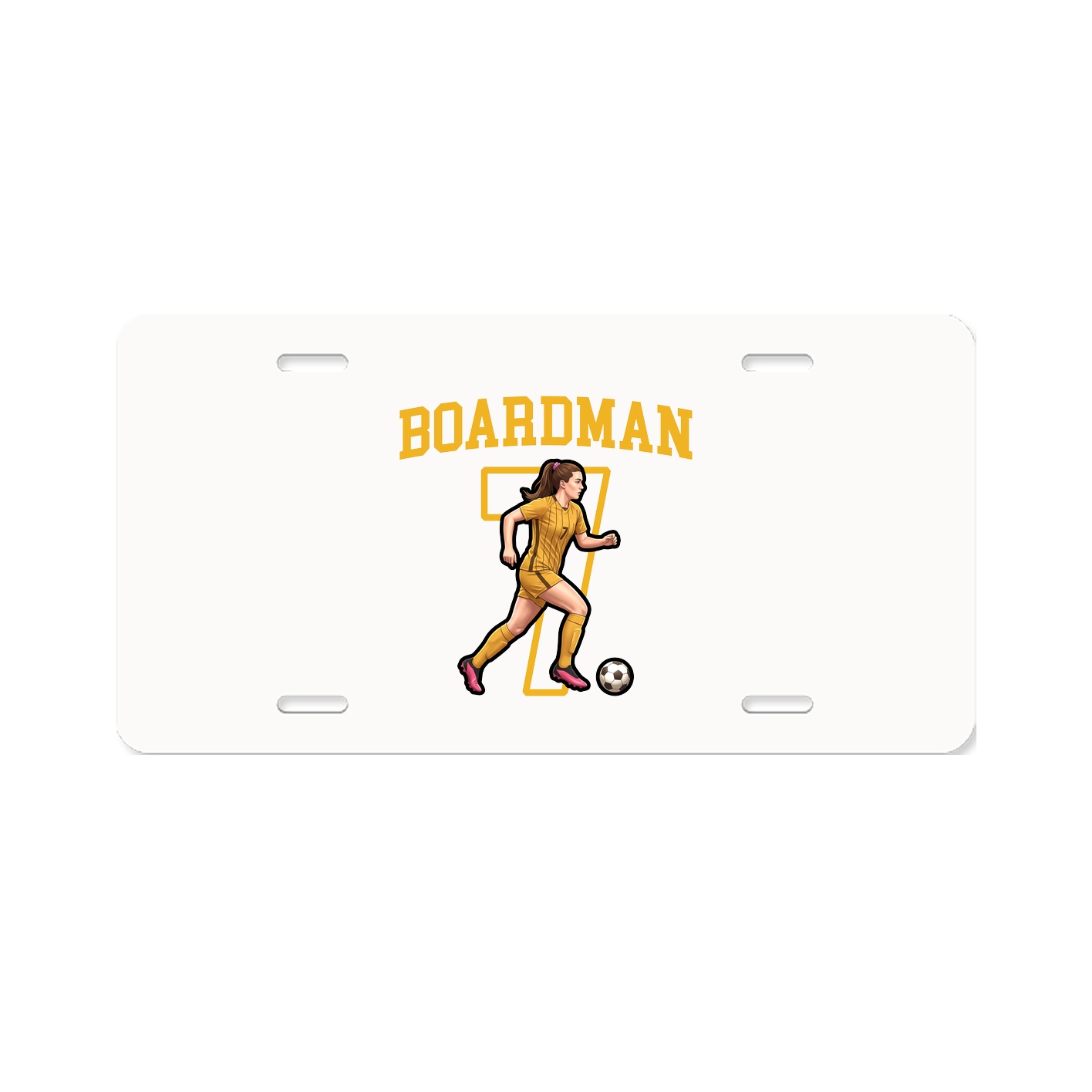 Aluminum License Plate