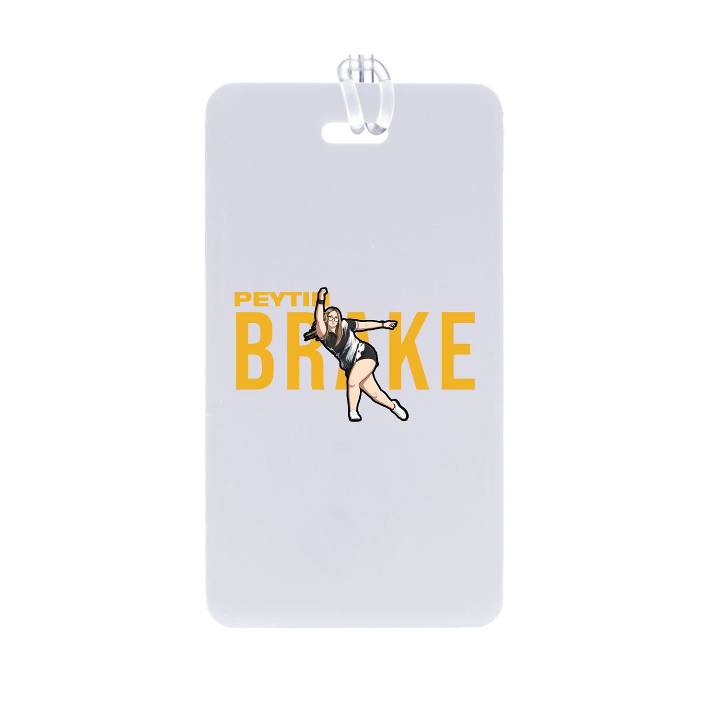 Bag Tag — Player Name in Classic