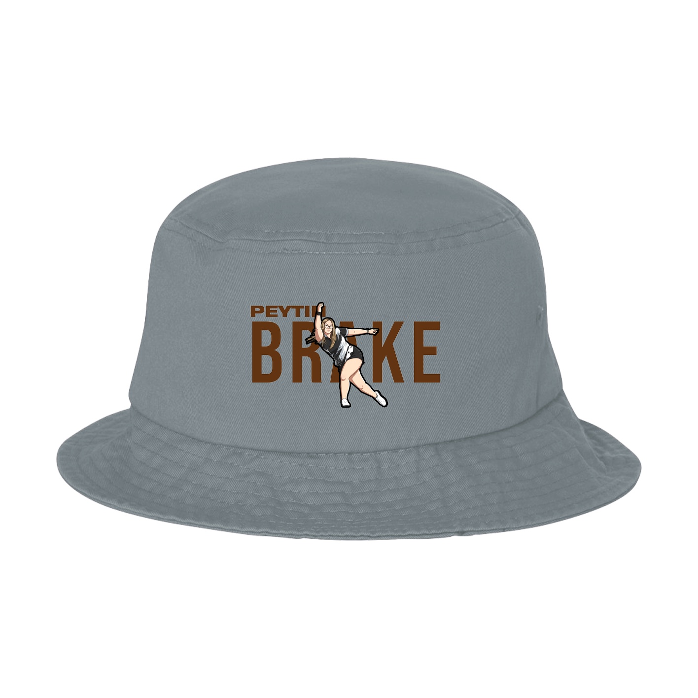 Bucket Cap — Player Name in Grey