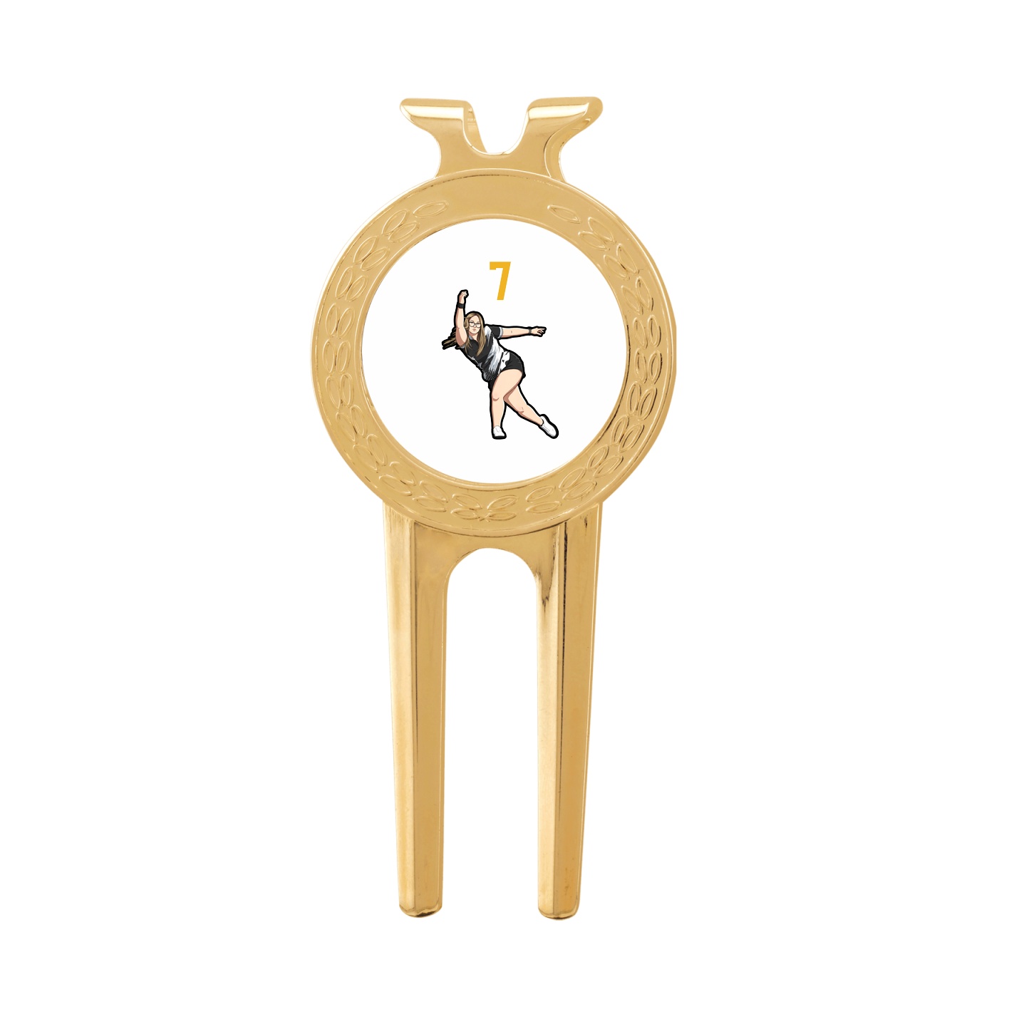 Divot Tool with Ball Marker — Number Top in Classic