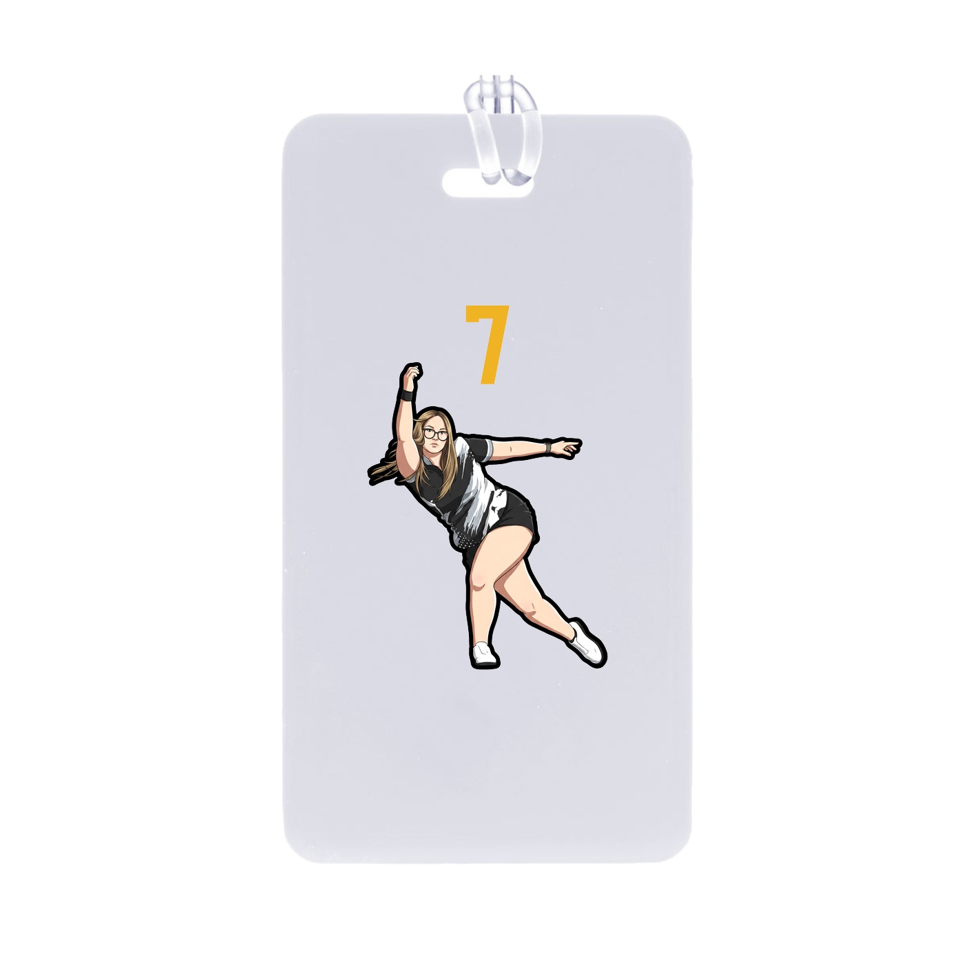 Bag Tag — Number Top in Classic