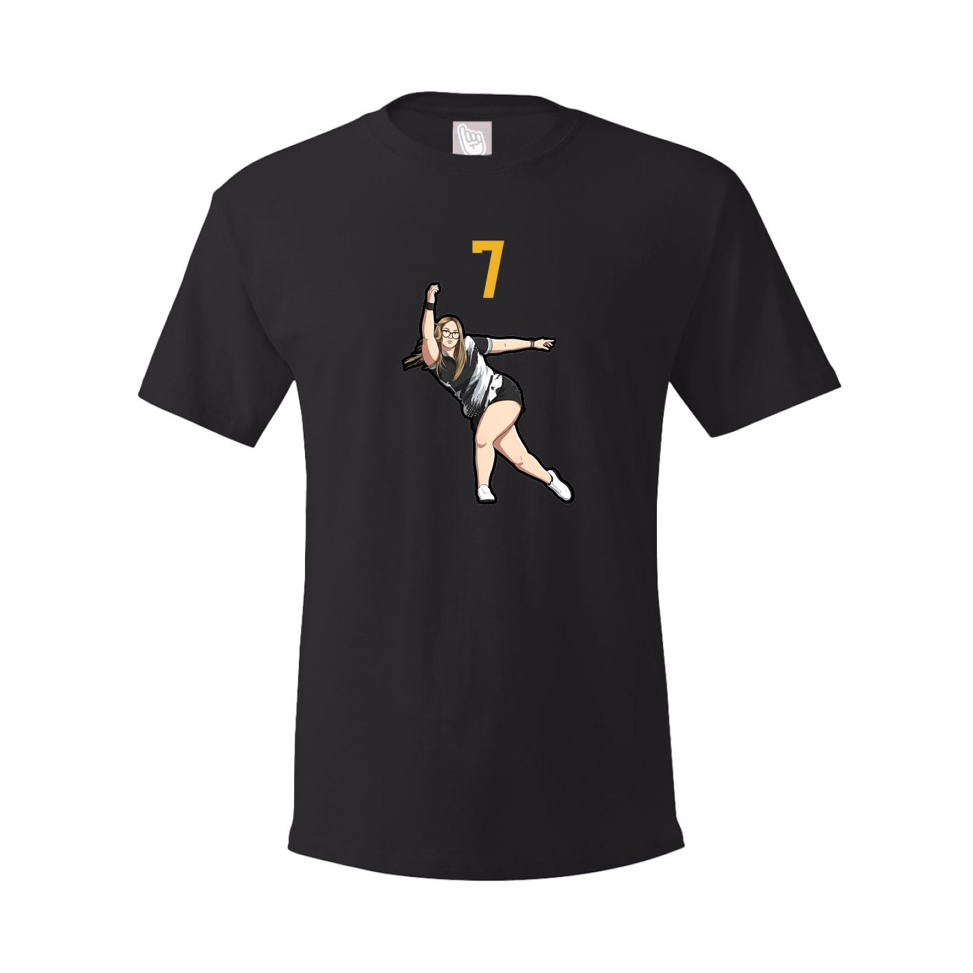 Tee — Number Top in Black