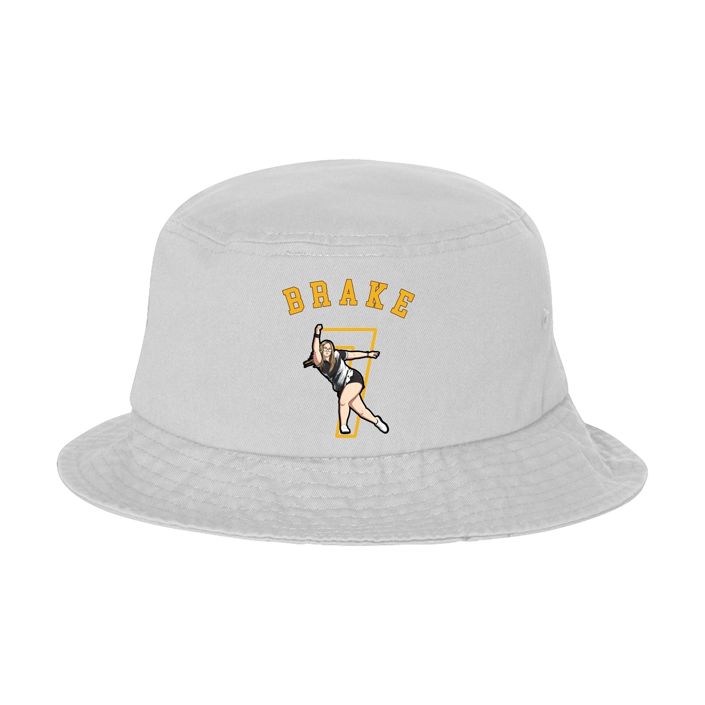 Bucket Cap — Shirsey Arch in White