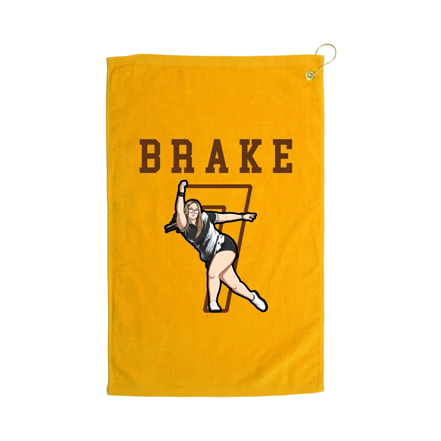 Golf Towel — Shirsey in Gold