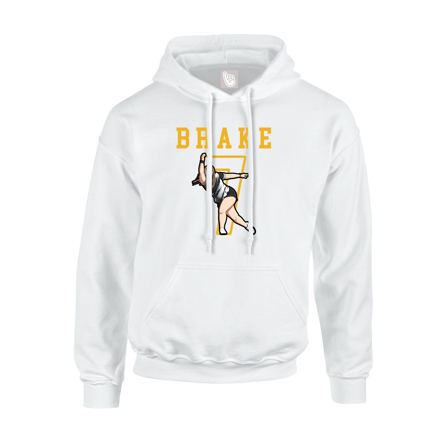 Youth Hoodie — Shirsey in White