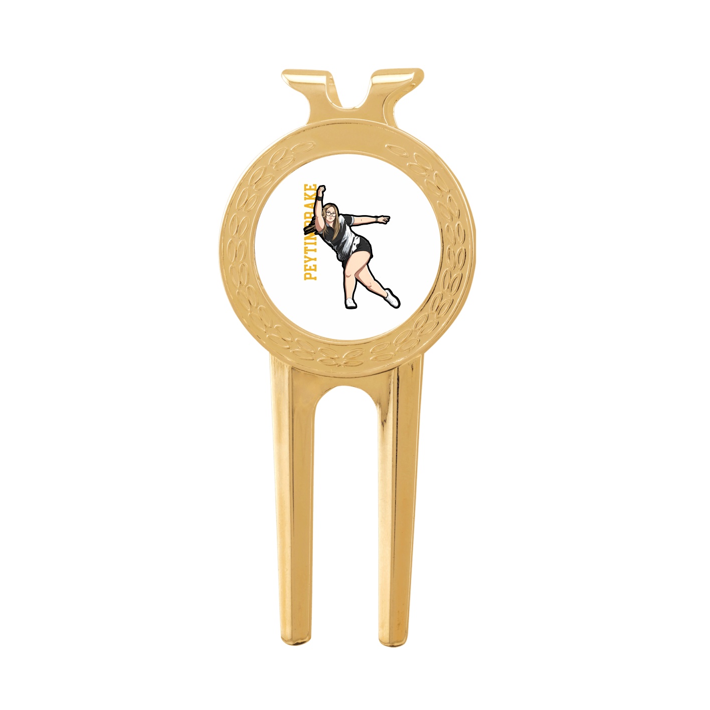 Divot Tool with Ball Marker — Name Vertical in Classic