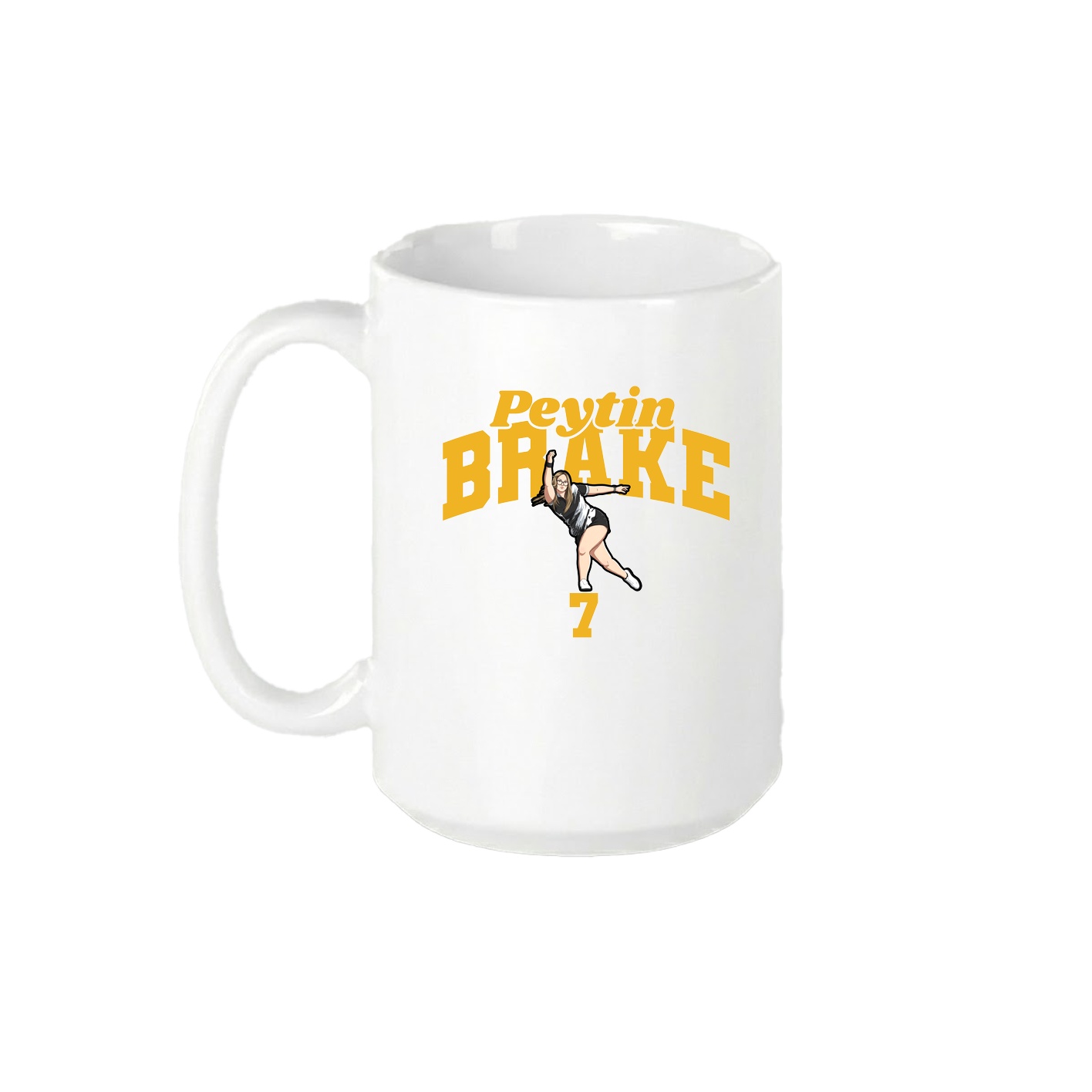 15oz Coffee Mug — Signature Arch in White