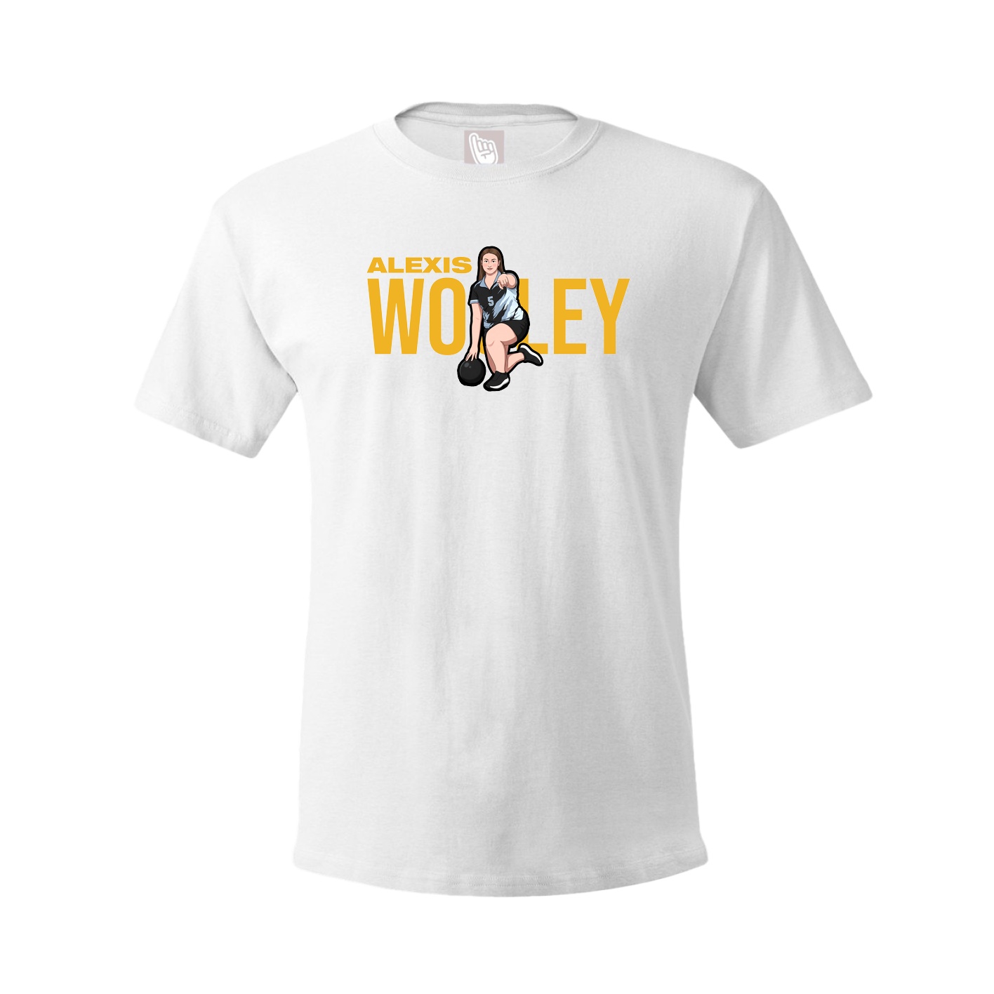 Tee — Player Name in White