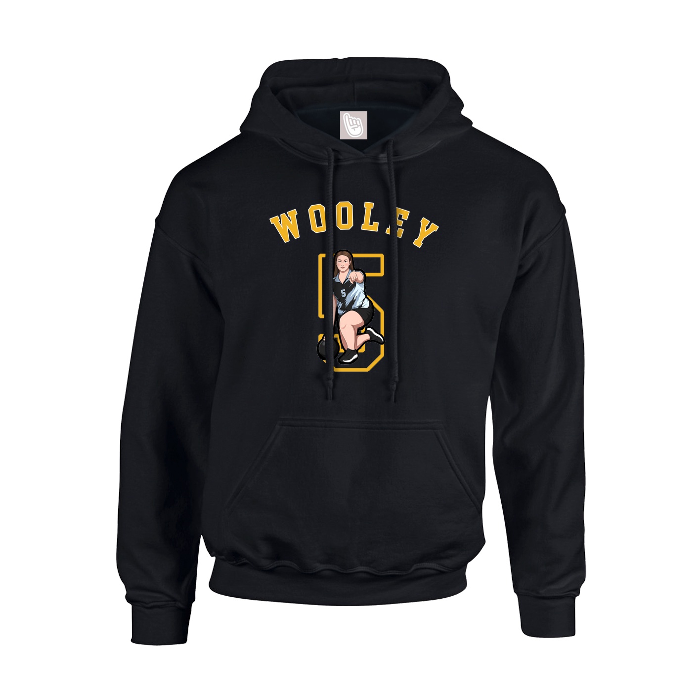 Hoodie — Shirsey Arch in Black