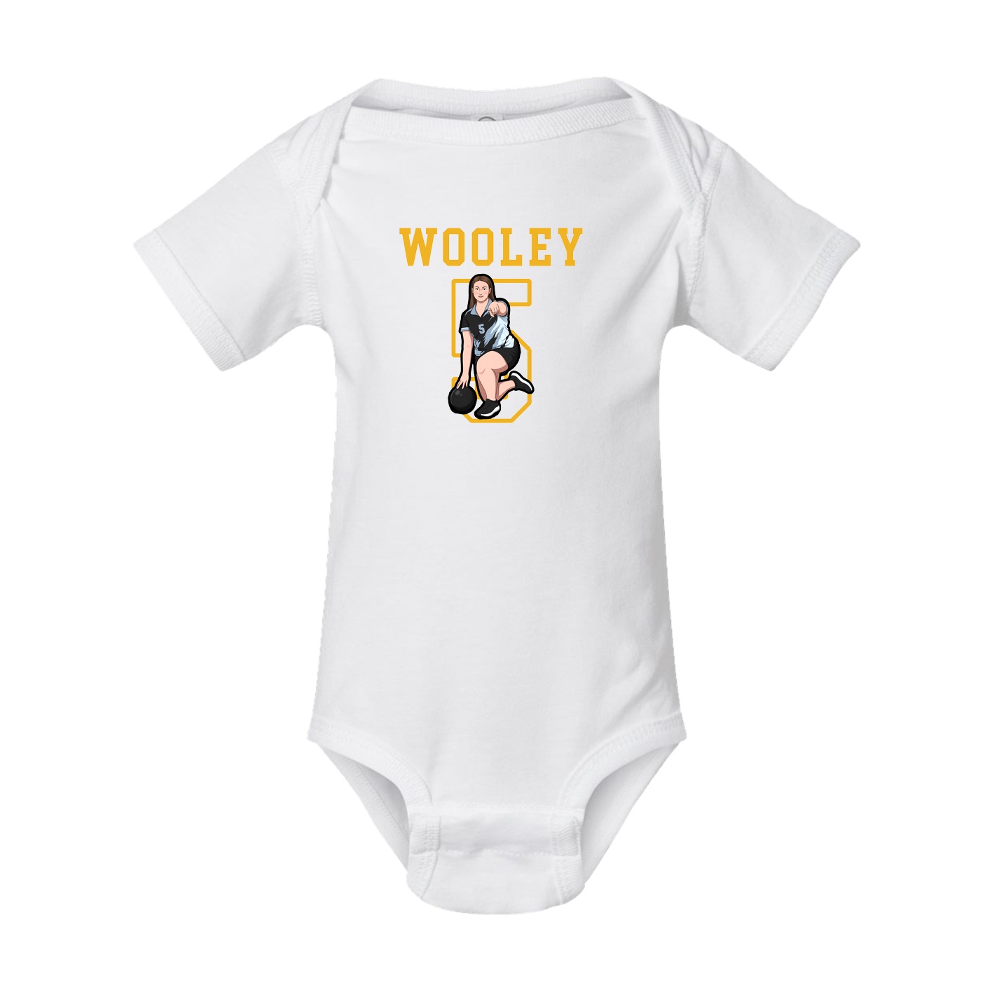 Baby Onesie — Shirsey in White