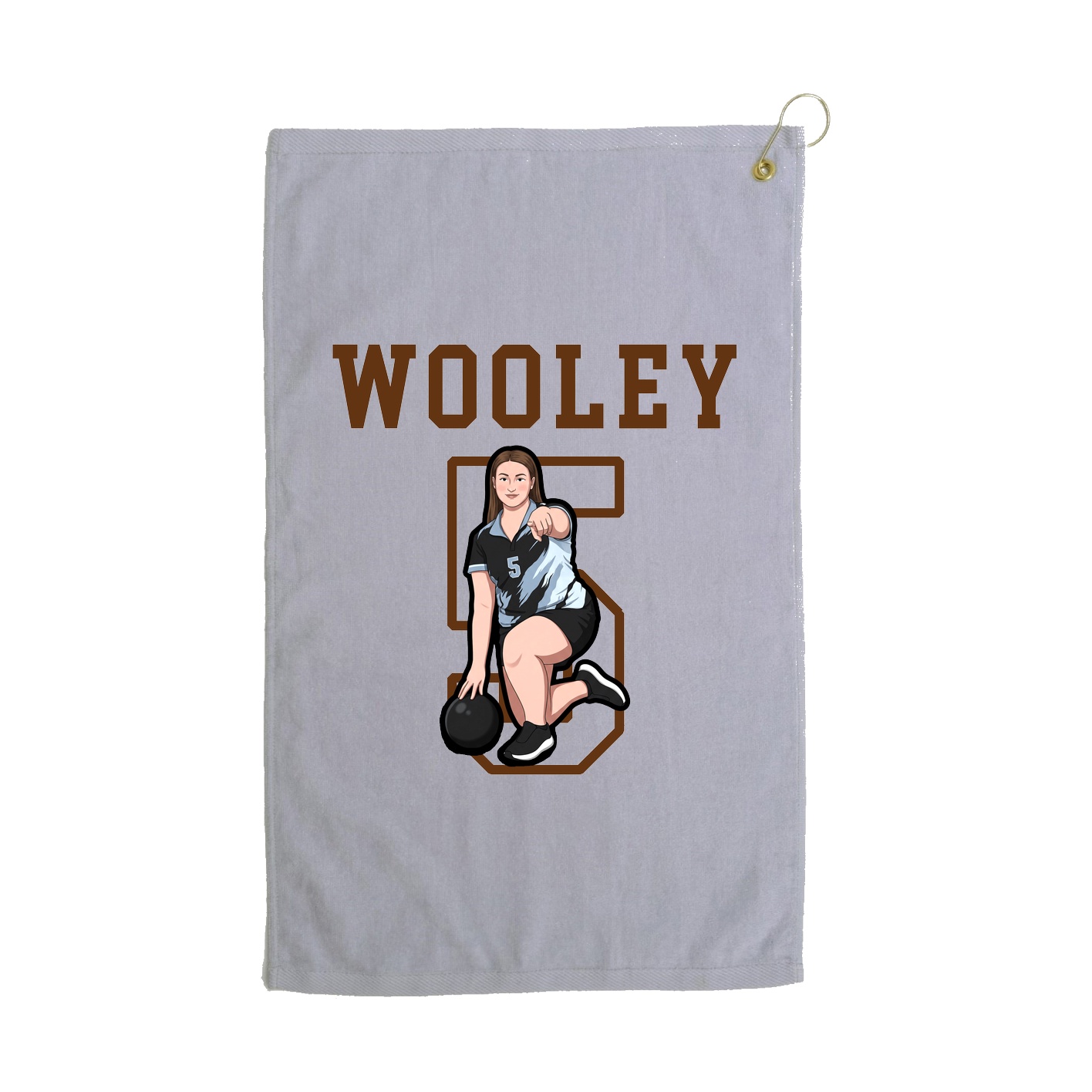 Golf Towel — Shirsey in Grey