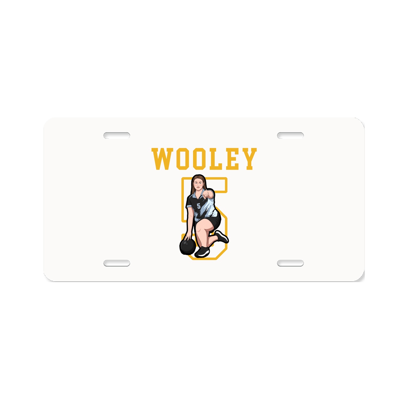 License Plate — Shirsey in Classic