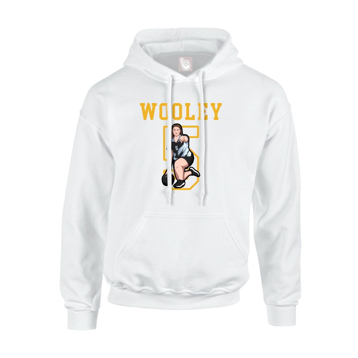 Youth Hoodie — Shirsey in White