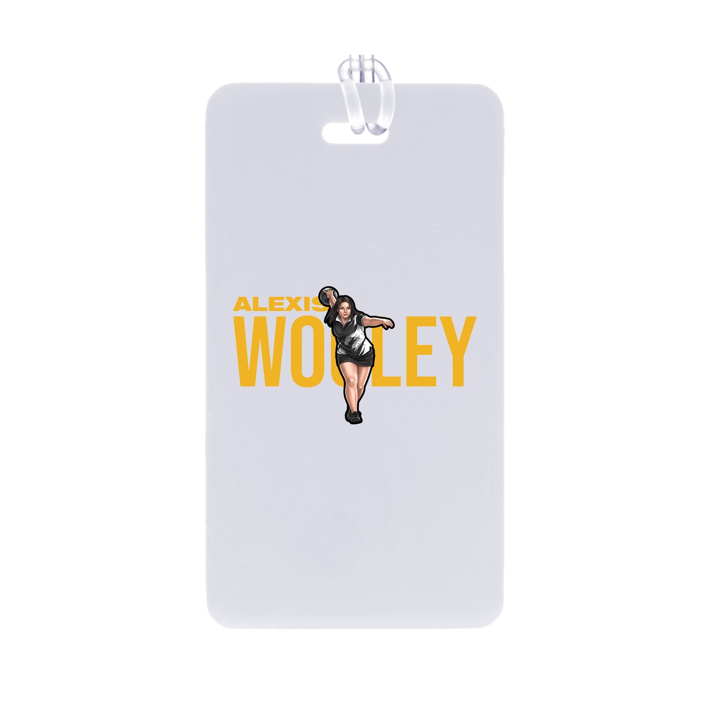Bag Tag — Player Name in Classic