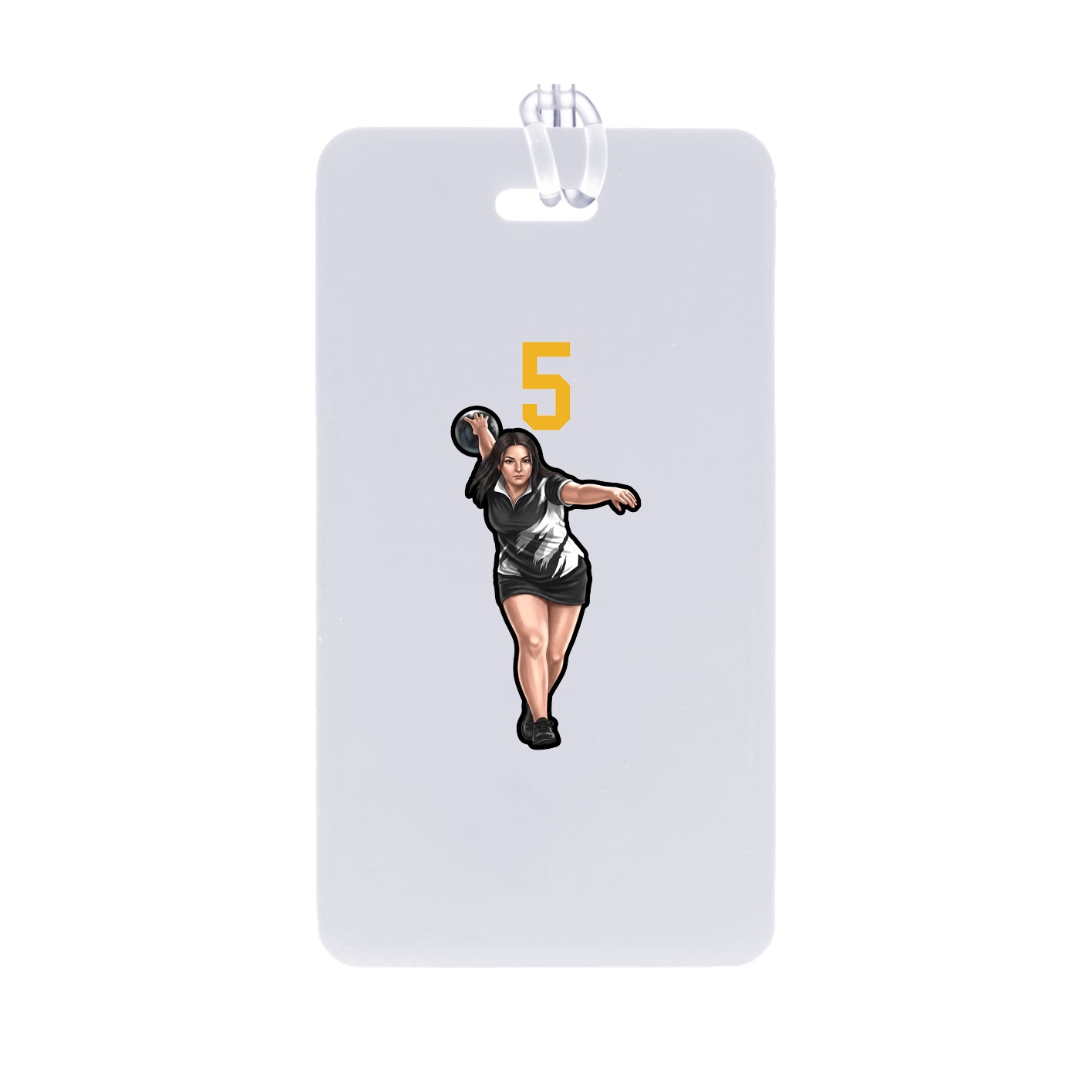 Bag Tag — Number Top in Classic