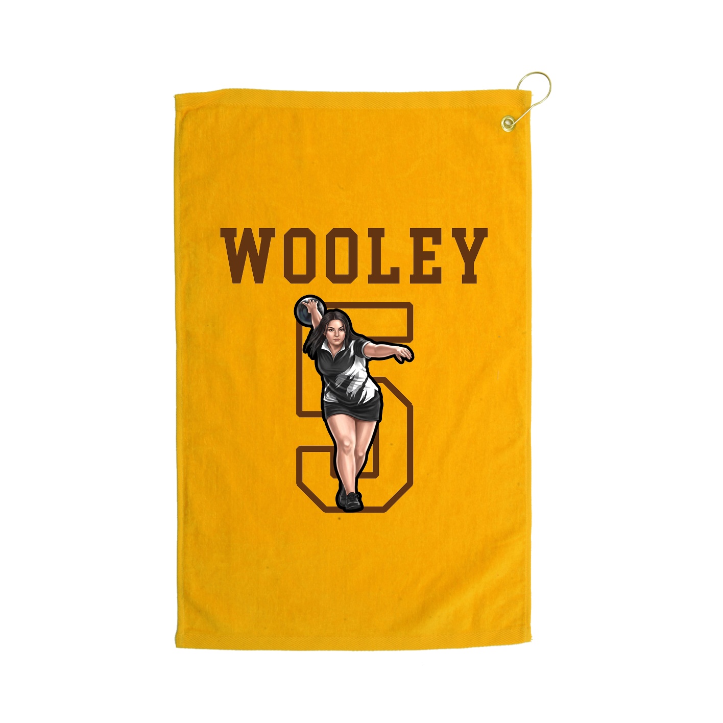 Golf Towel — Shirsey in Gold