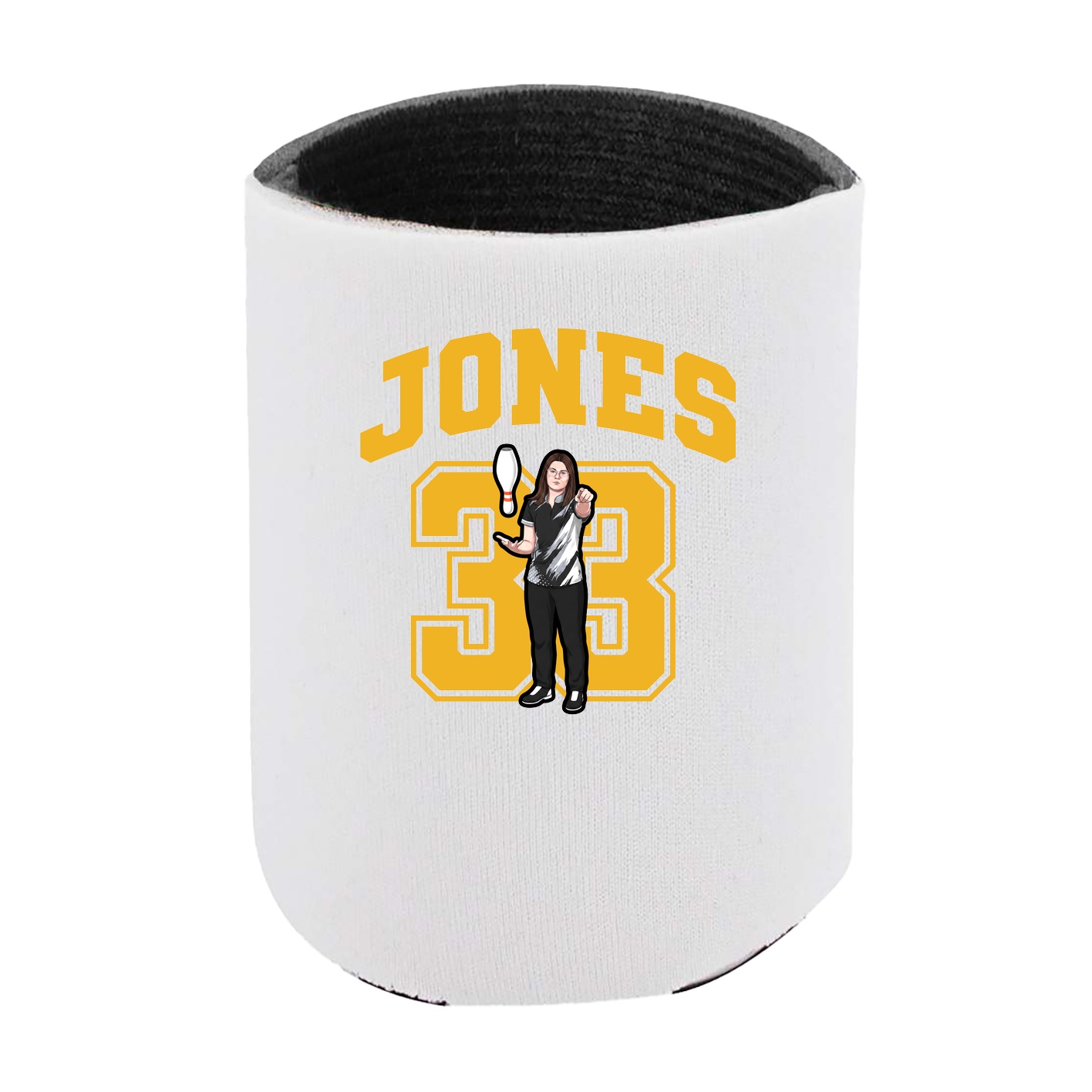 Can Holder — Number in White