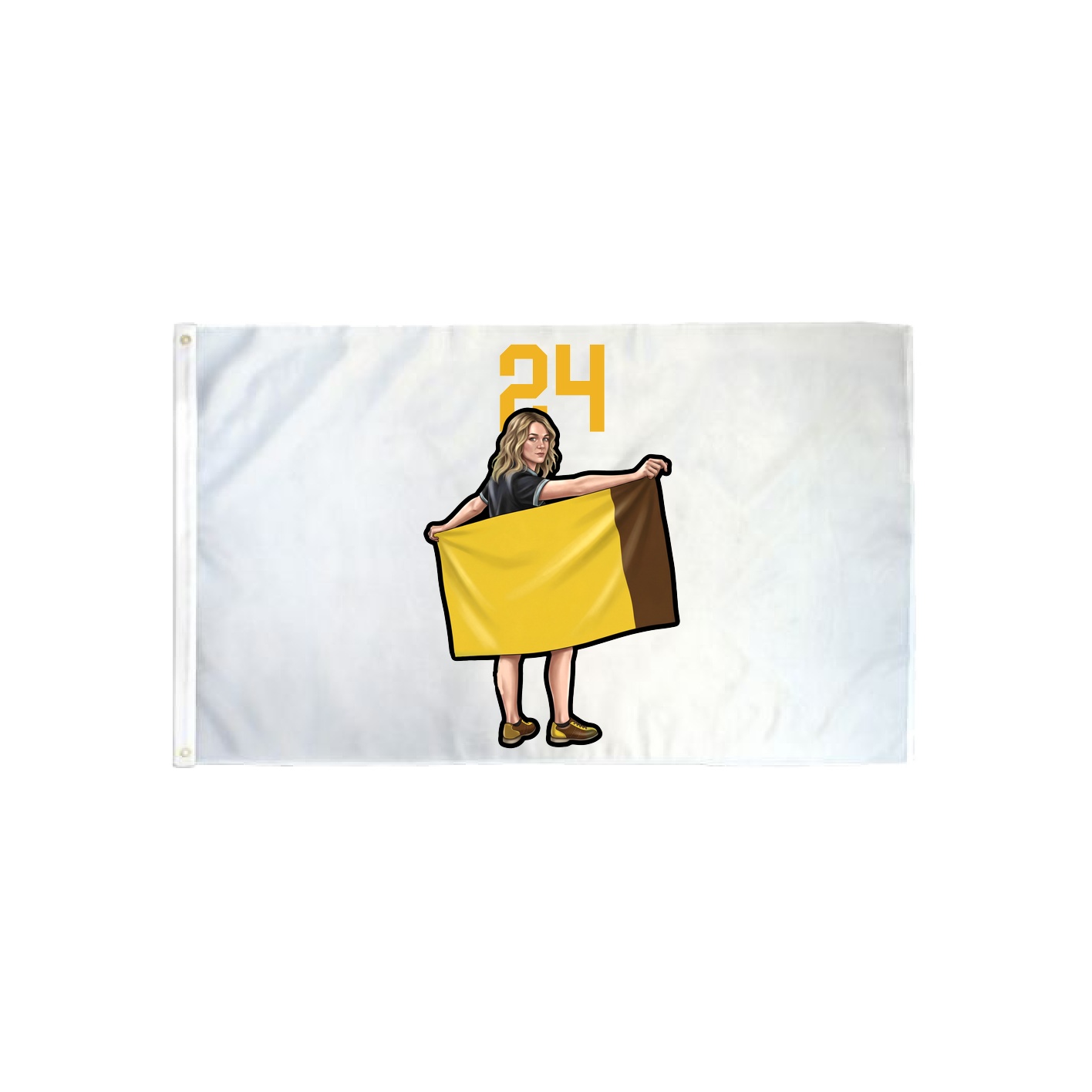 3x5 Flag — Number Top in Classic
