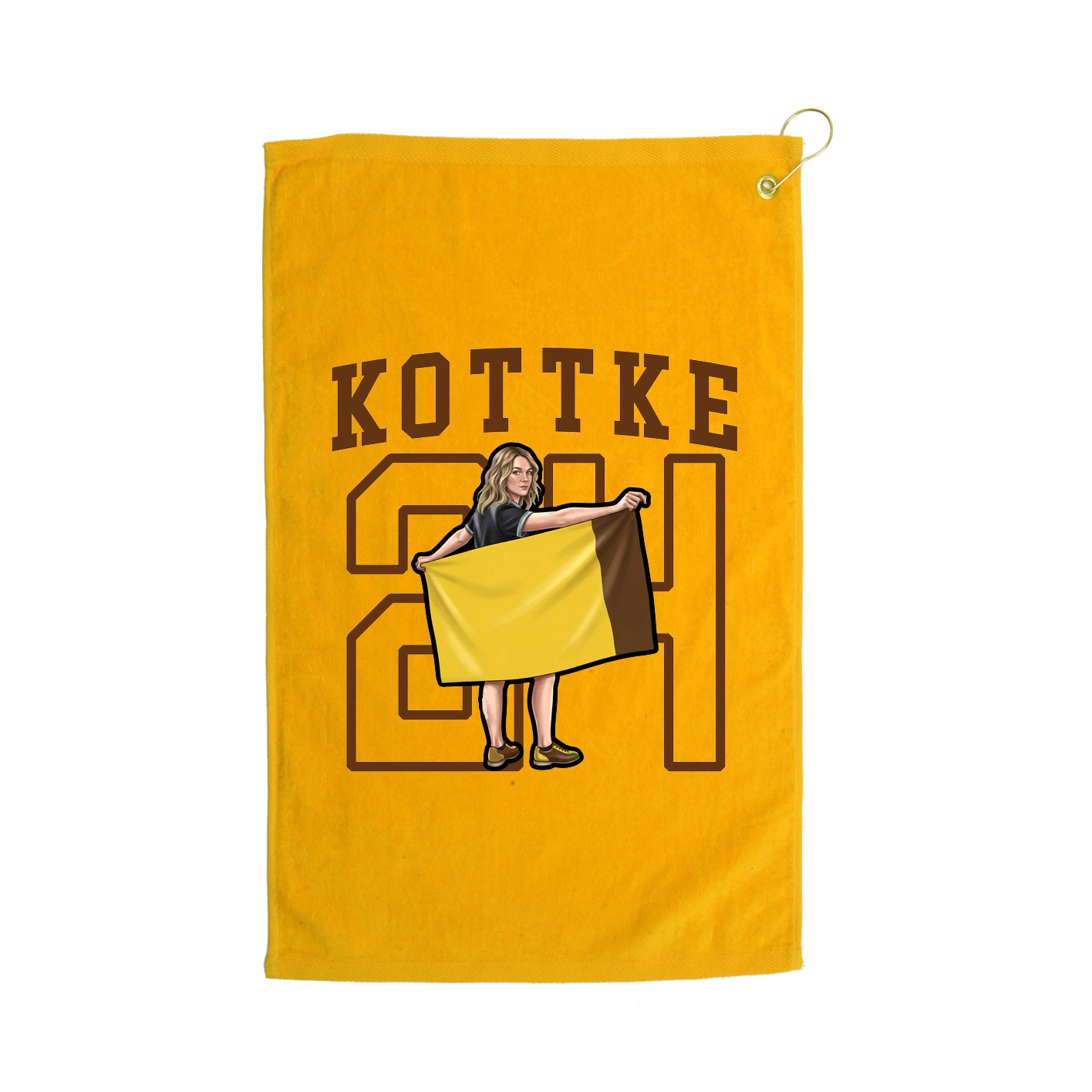 Golf Towel — Shirsey in Gold