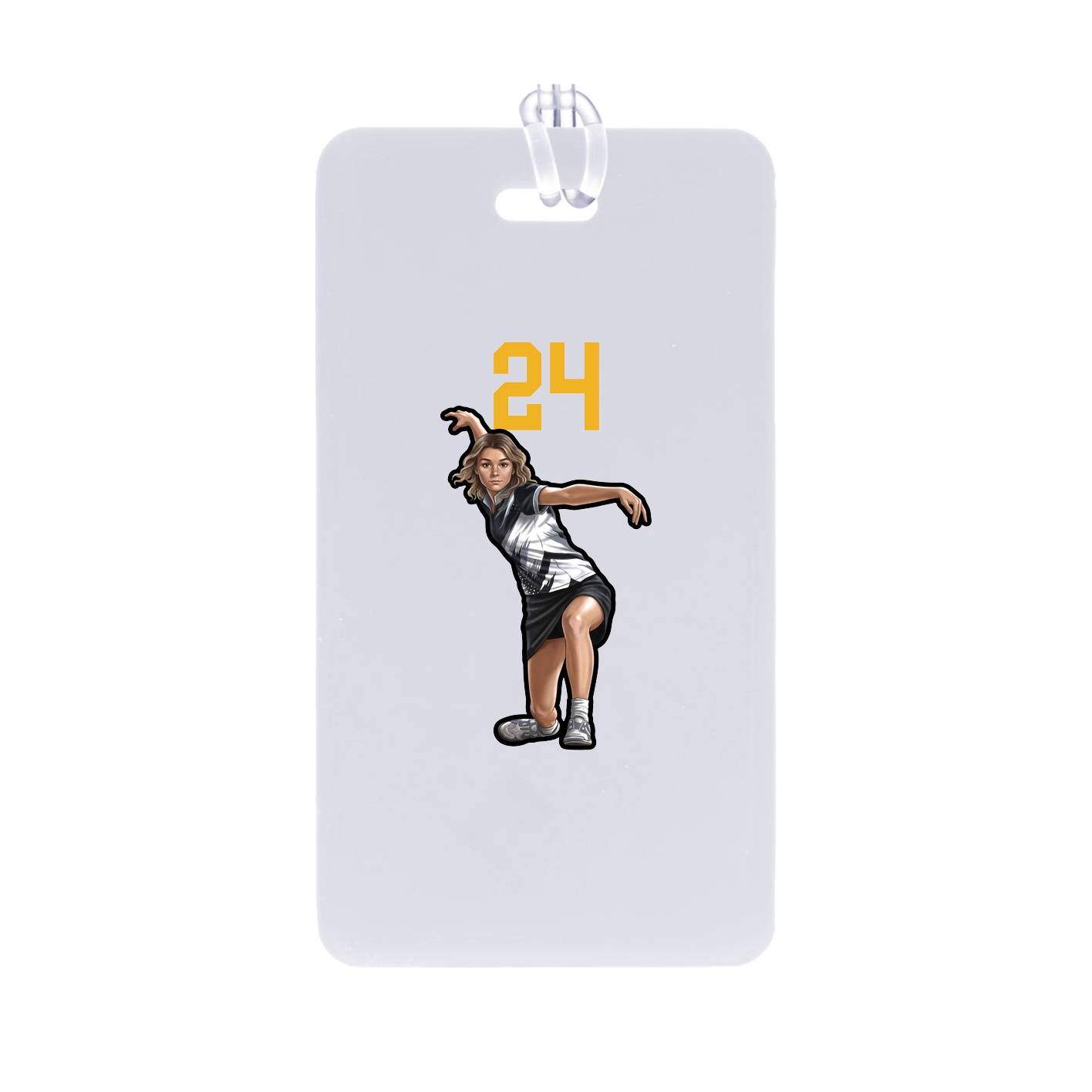 Bag Tag — Number Top in Classic