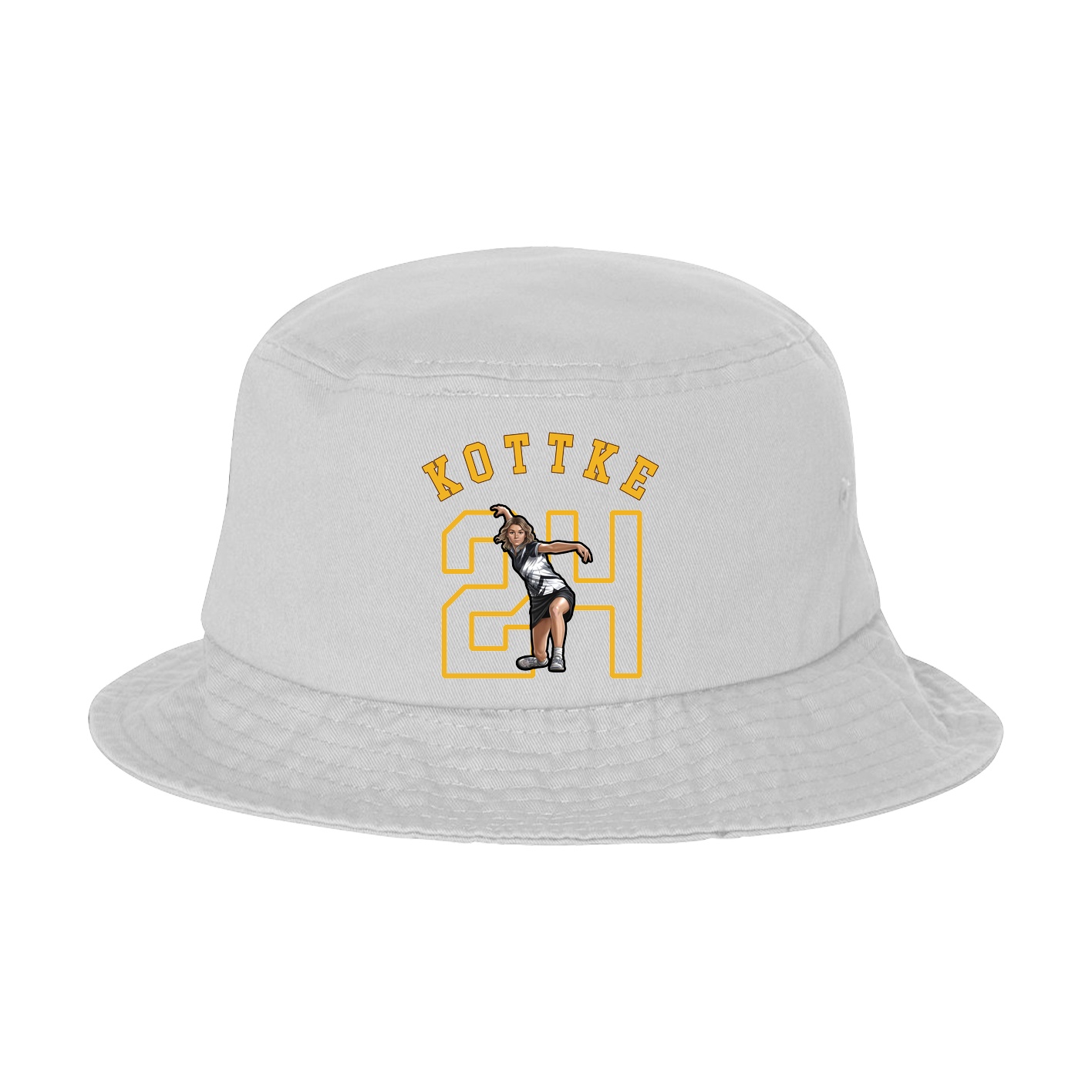 Bucket Cap — Shirsey Arch in White