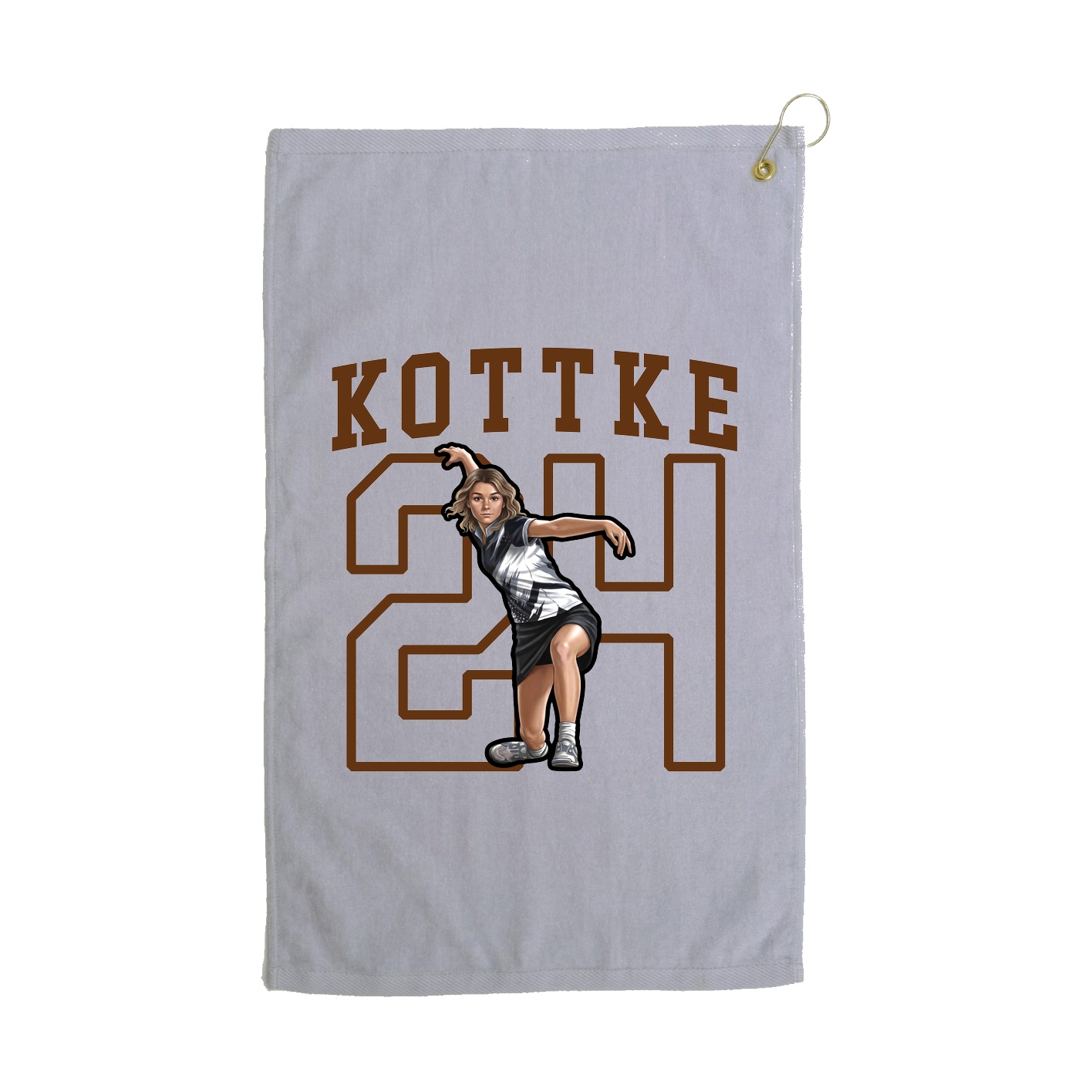 Golf Towel — Shirsey in Grey