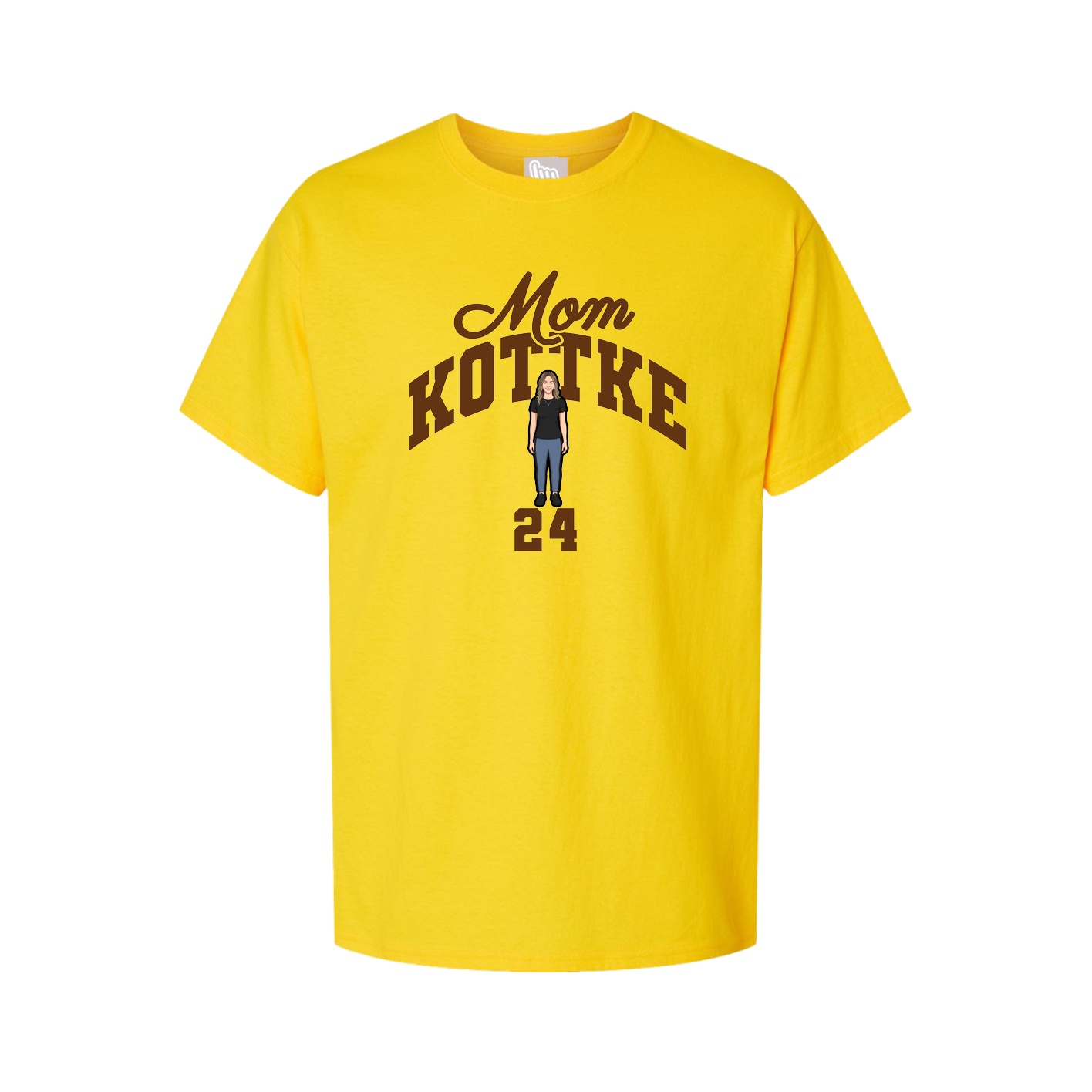 Youth Tee — Mothers Day Arch in Gold