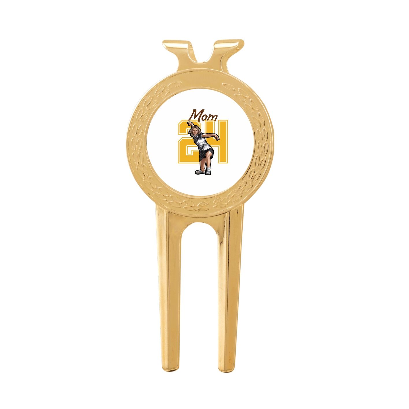 Divot Tool with Ball Marker — Mothers Day Shirsey in Classic